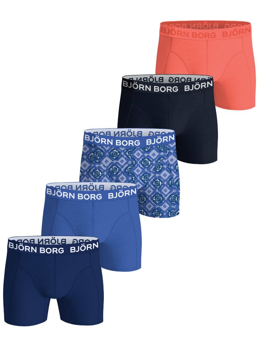 BJÖRN BORG Cotton Stretch Boxer 5p Multipack 3 (MP003)