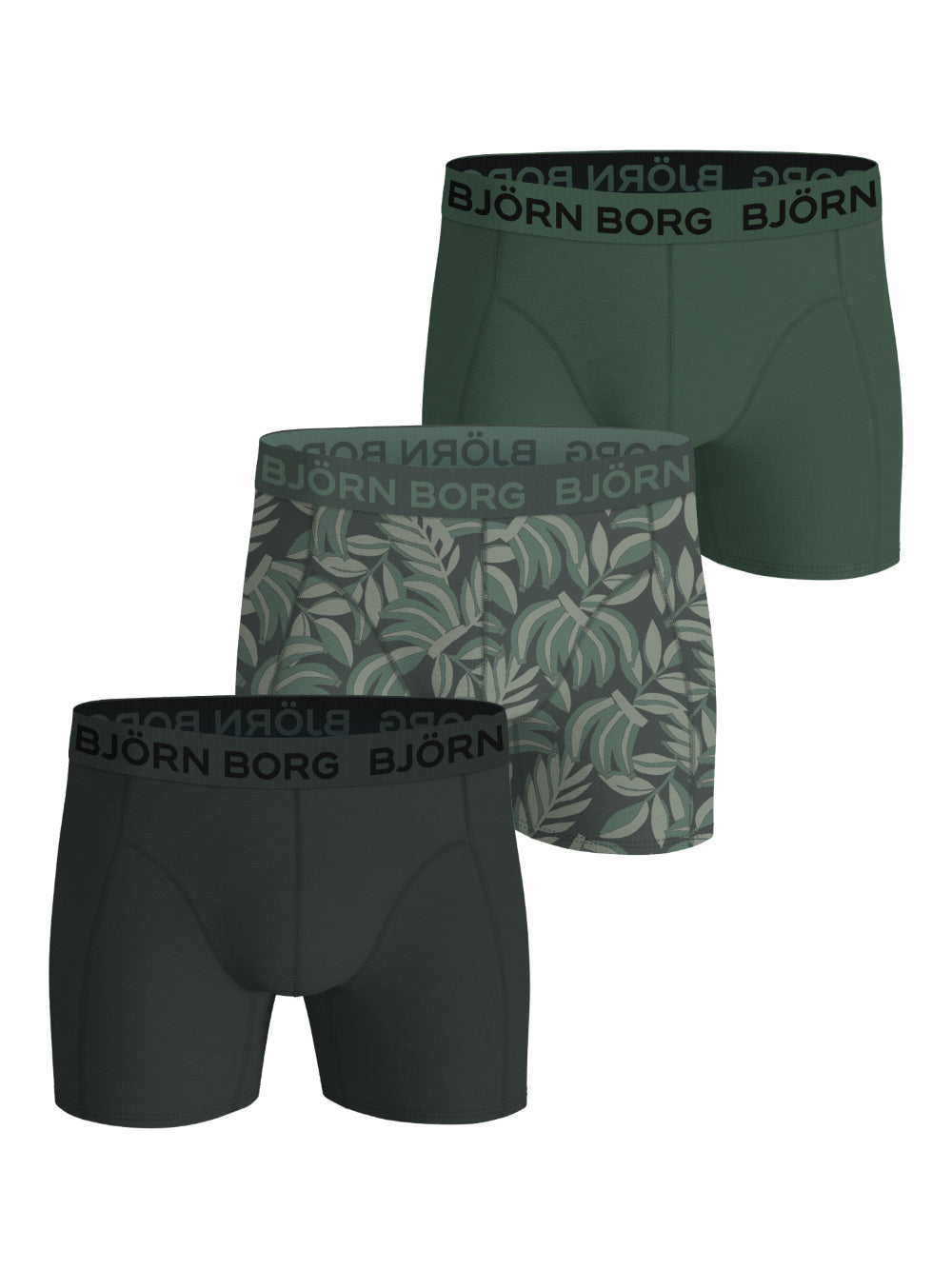 BJÖRN BORG Cotton Stretch Boxer 3p Multipack 1 (MP001)