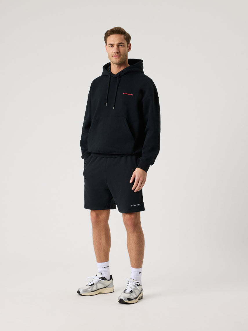 BJÖRN BORG Borg Oversized Hoodie Black Beauty