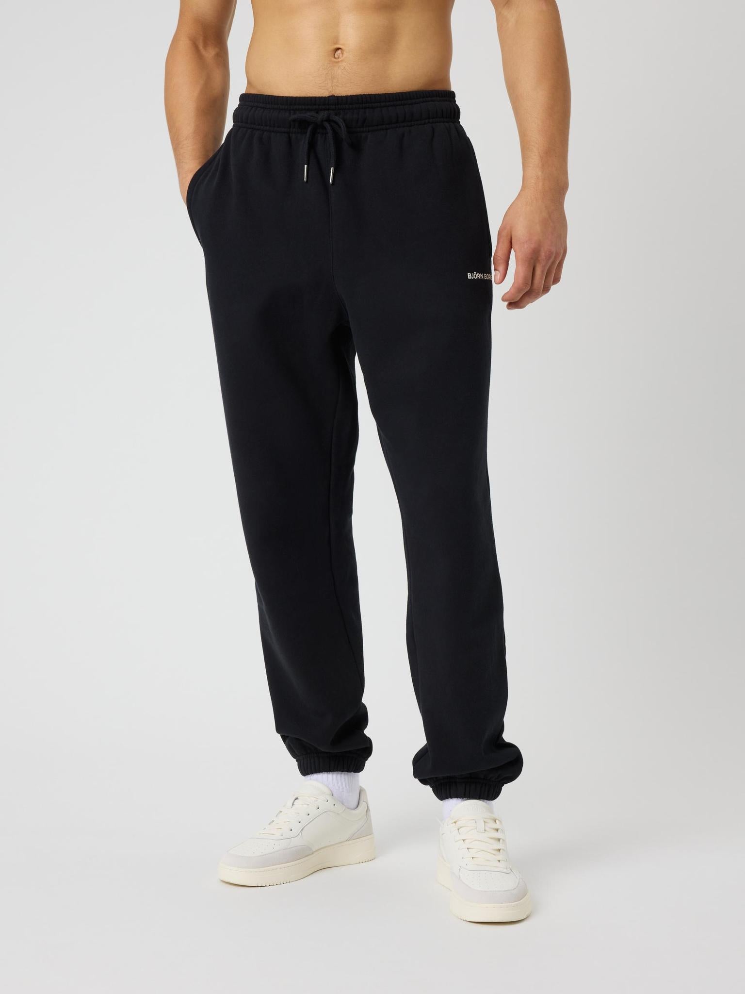 BJÖRN BORG Borg Oversized Sweatpants Black Beauty