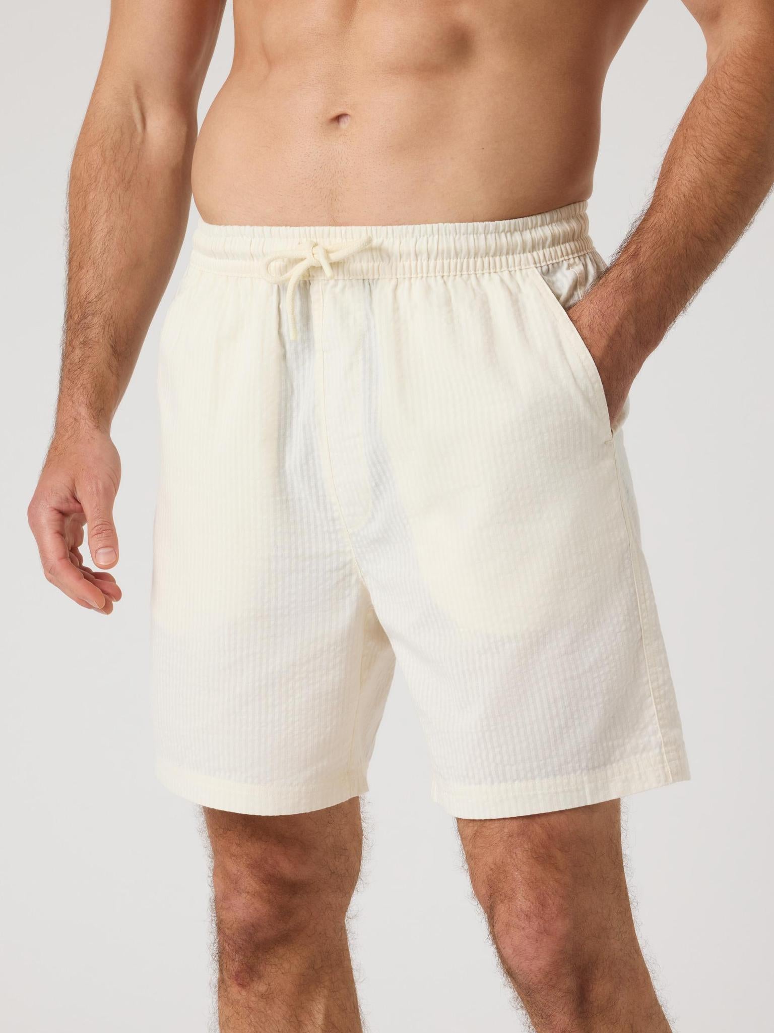 BJÖRN BORG Borg Seersucker Resort Shorts Tofu