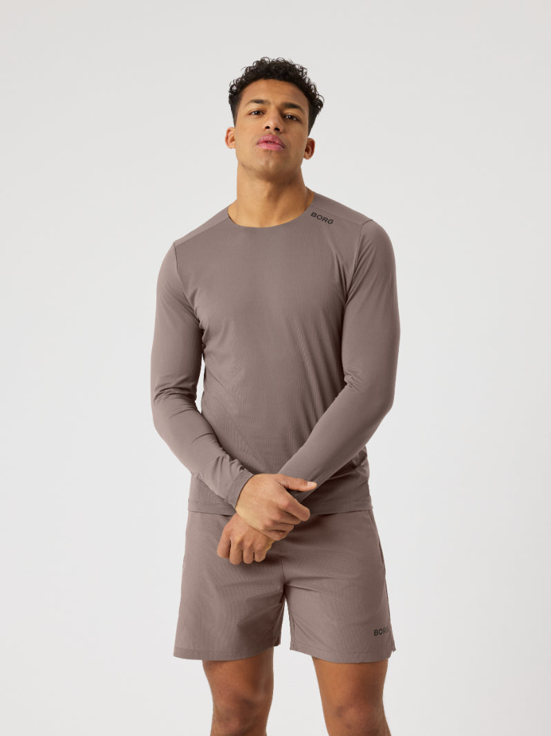 BJÖRN BORG Borg Feather Long Sleeve T-shirt Falcon