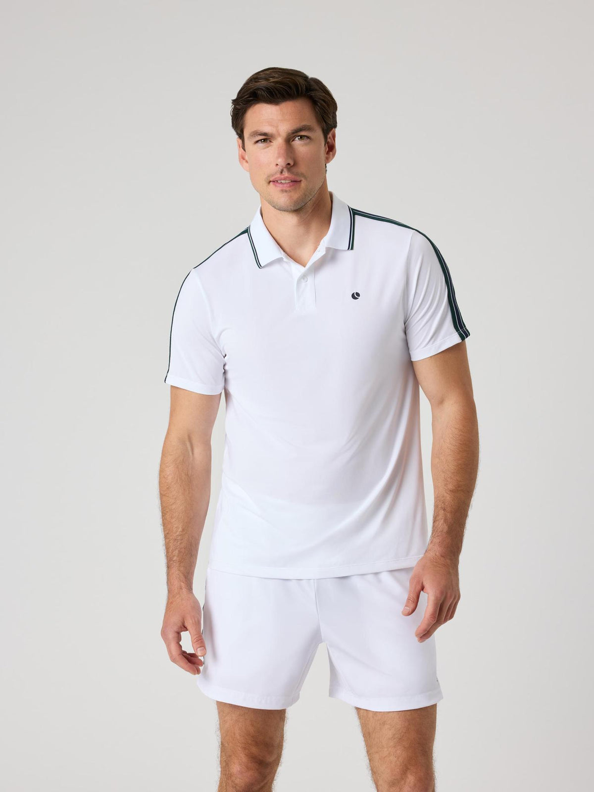 BJÖRN BORG Ace Retro Polo Shirt Brilliant White