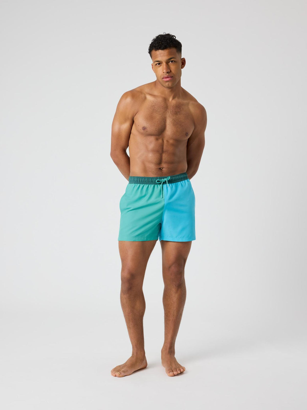 BJÖRN BORG Borg Blocked Swim Shorts Sea Blue