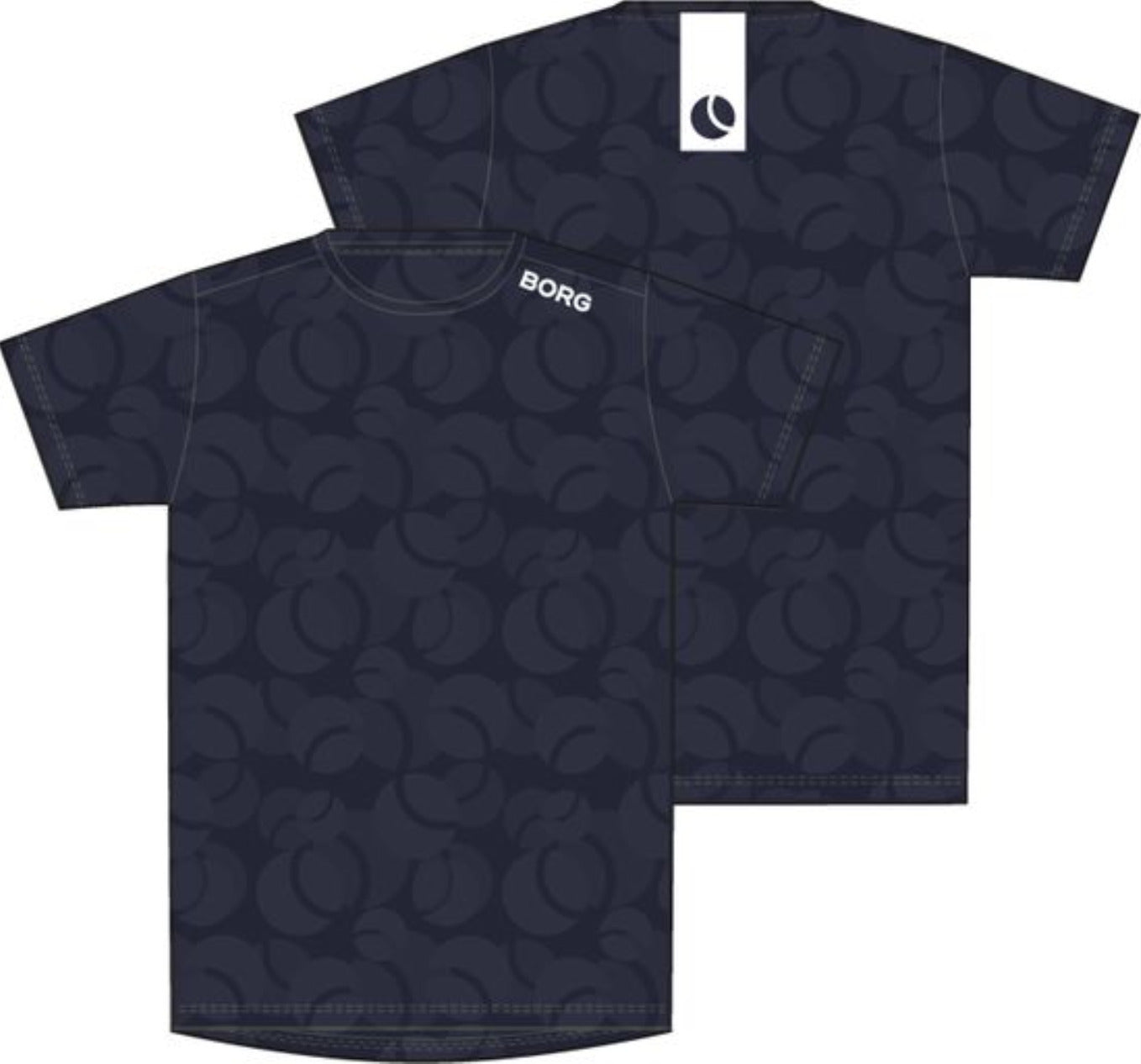 BJÖRN BORG Ace Performance T-shirt Night Sky