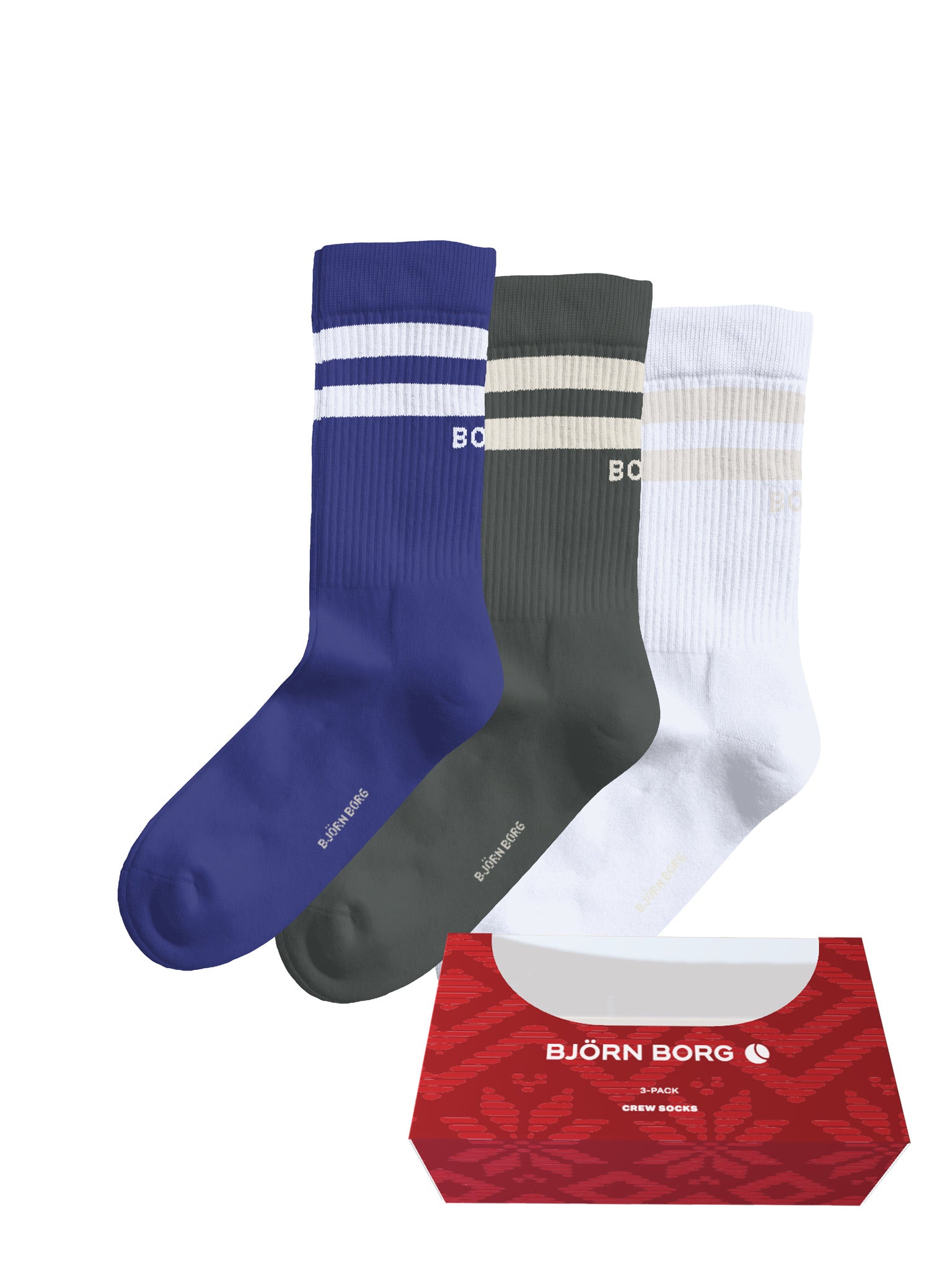 BJÖRN BORG Core Crew Sock 3p Multipack 1