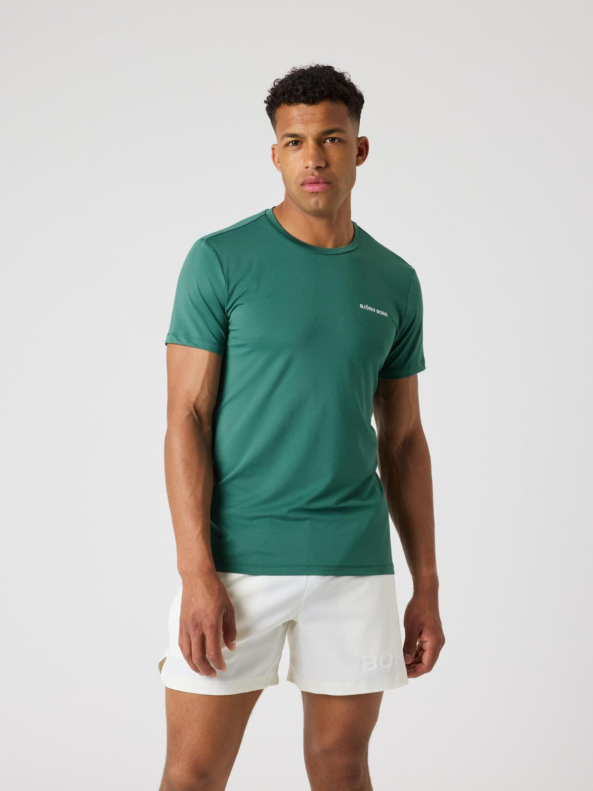 BJÖRN BORG Borg Graphic T-shirt Mallard Green