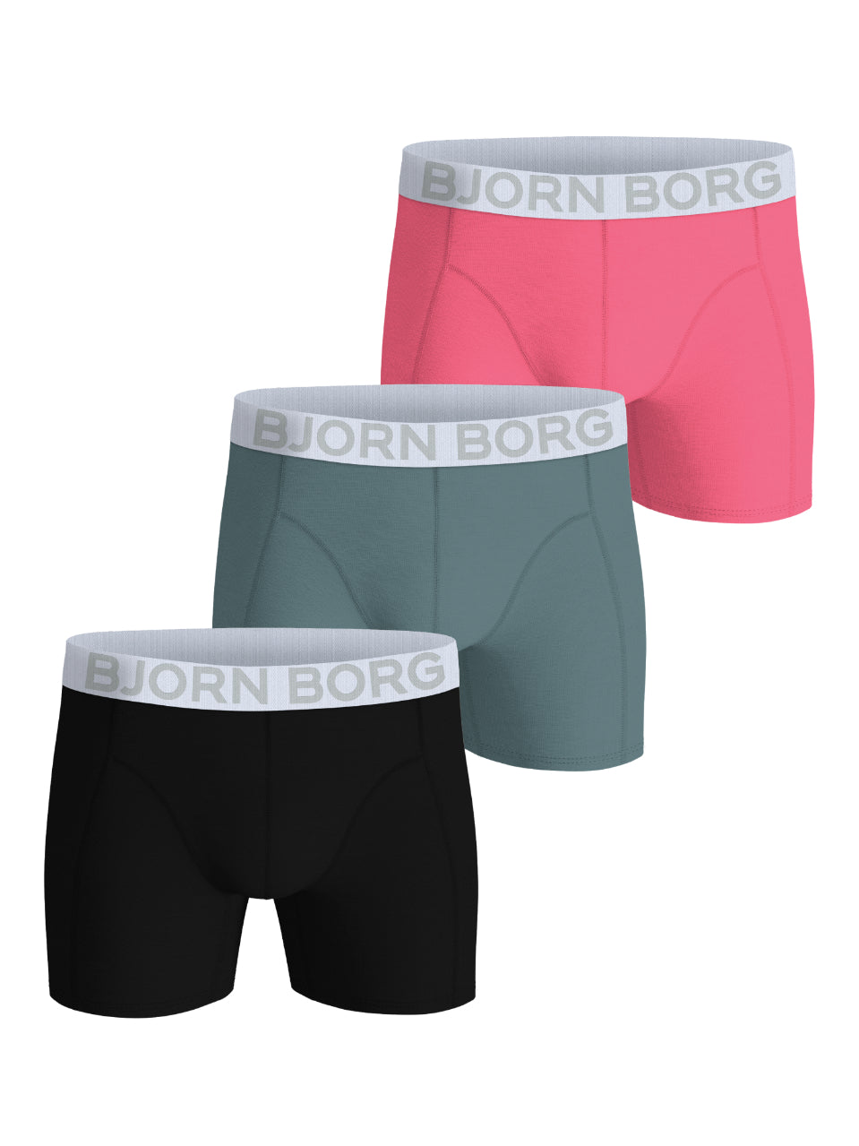 BJÖRN BORG Organic Cotton Stretch Boxer 3p Multipack 3
