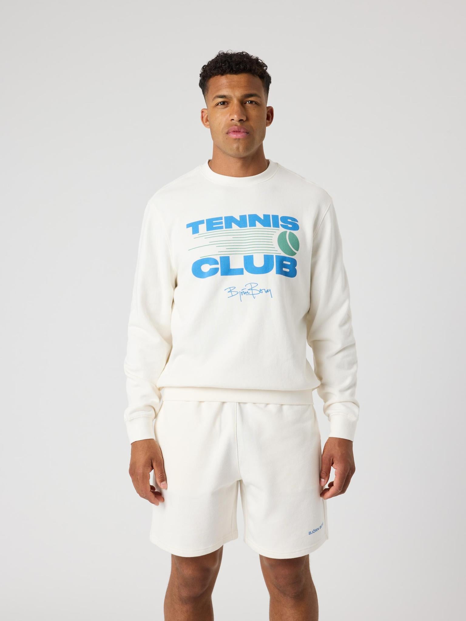 BJÖRN BORG Borg Classic Print Sweatshirt Tofu