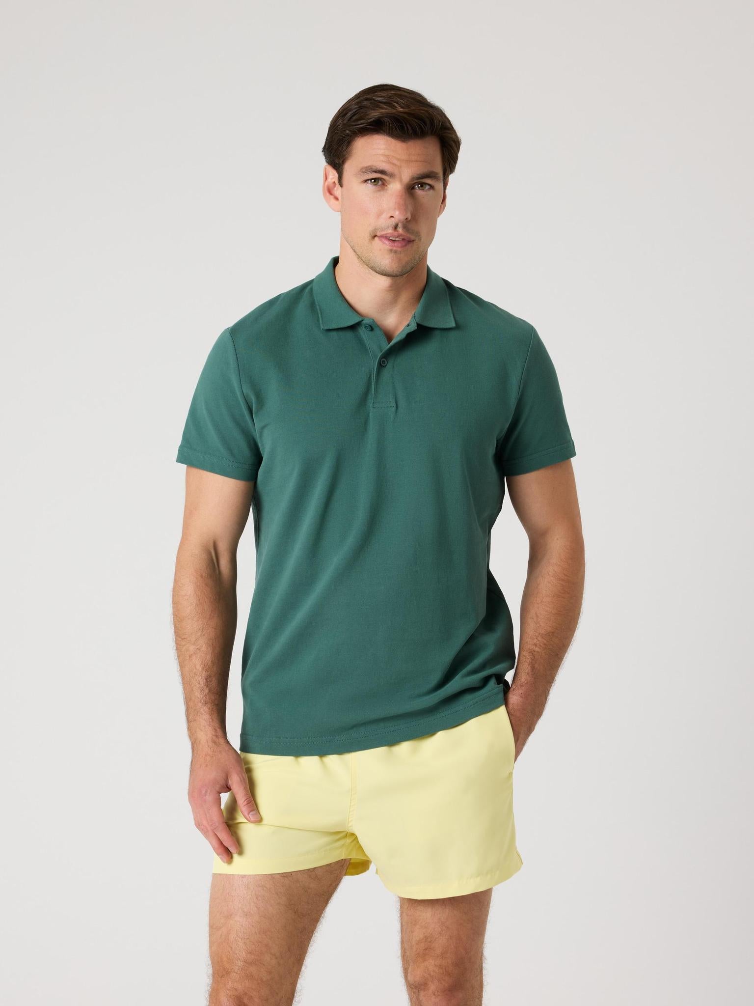 BJÖRN BORG Borg Polo Shirt Mallard Green