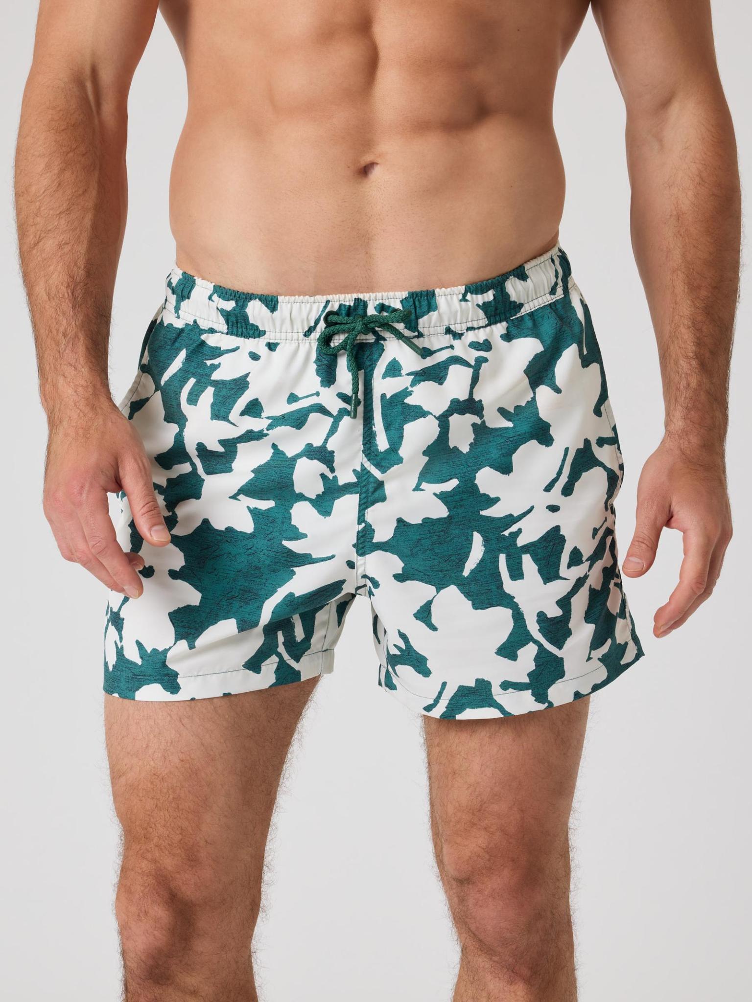 BJÖRN BORG Borg Print Swim Shorts BB Mediterranean 1