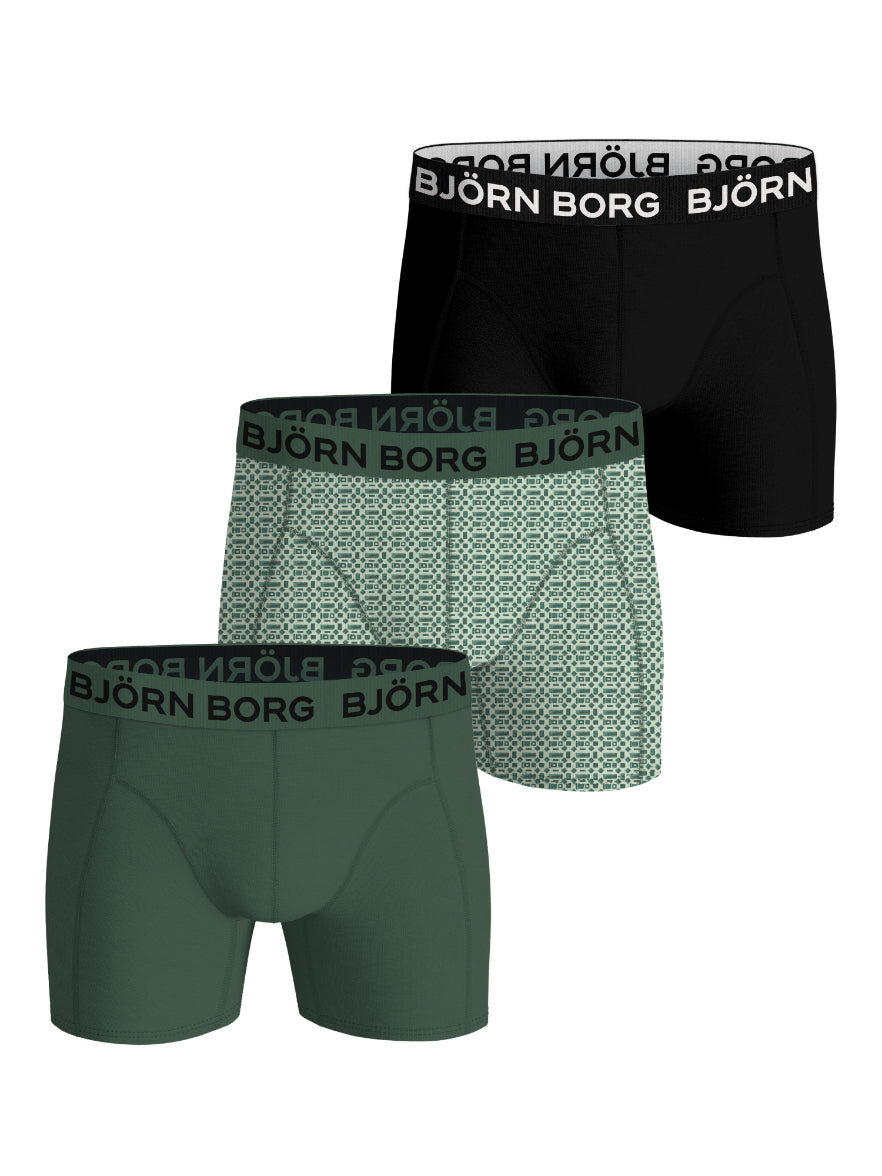 BJÖRN BORG Bamboo Cotton Blend Boxer 3p Multipack 1