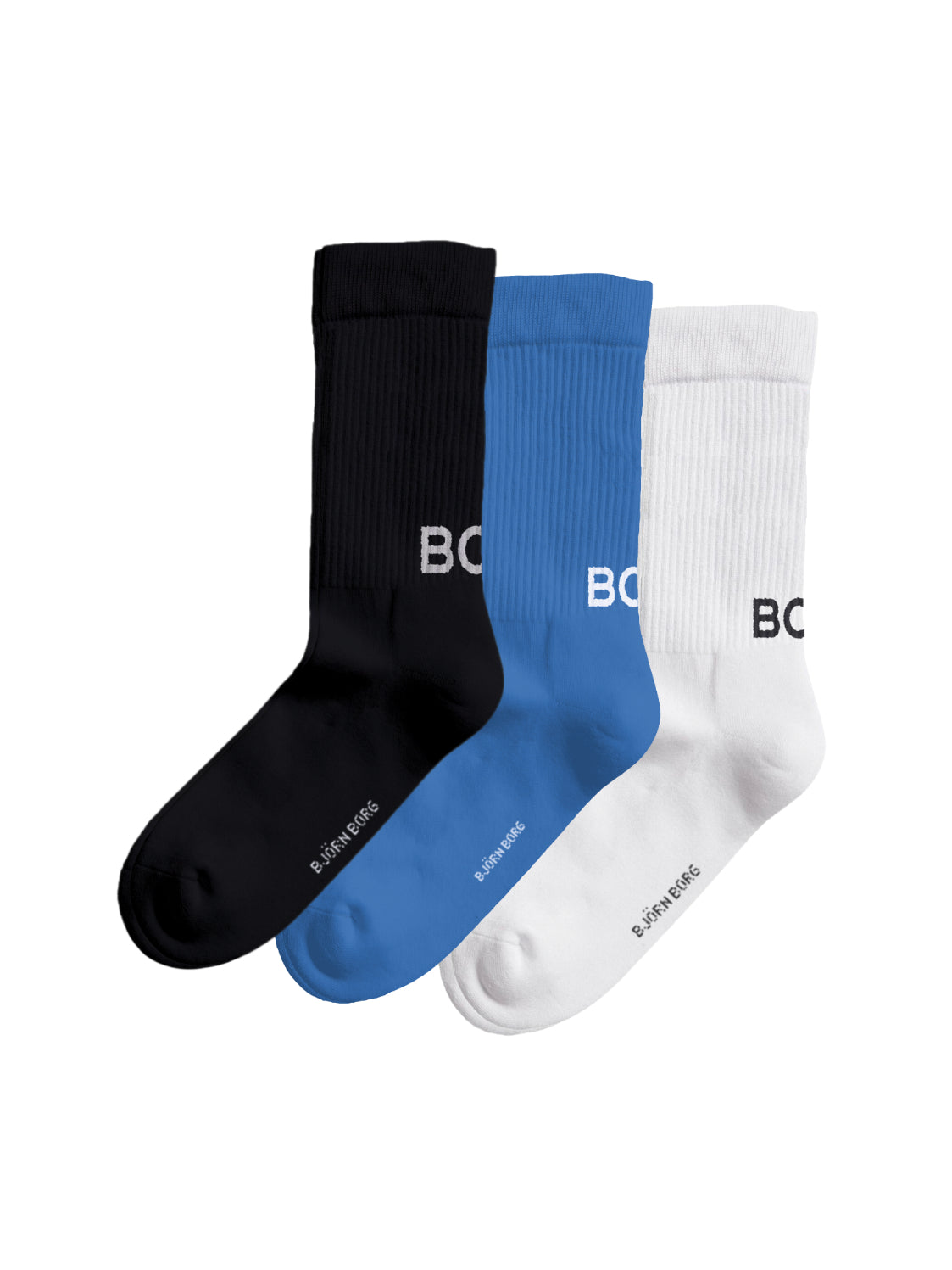 BJÖRN BORG Classic Polyamide Crew Sock 3p Multipack 1