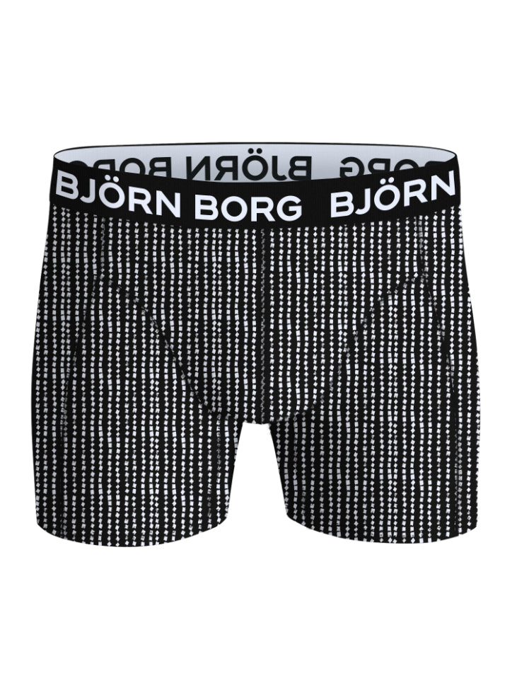 BJÖRN BORG Cotton Stretch Boxer 1p BB Tiles 1