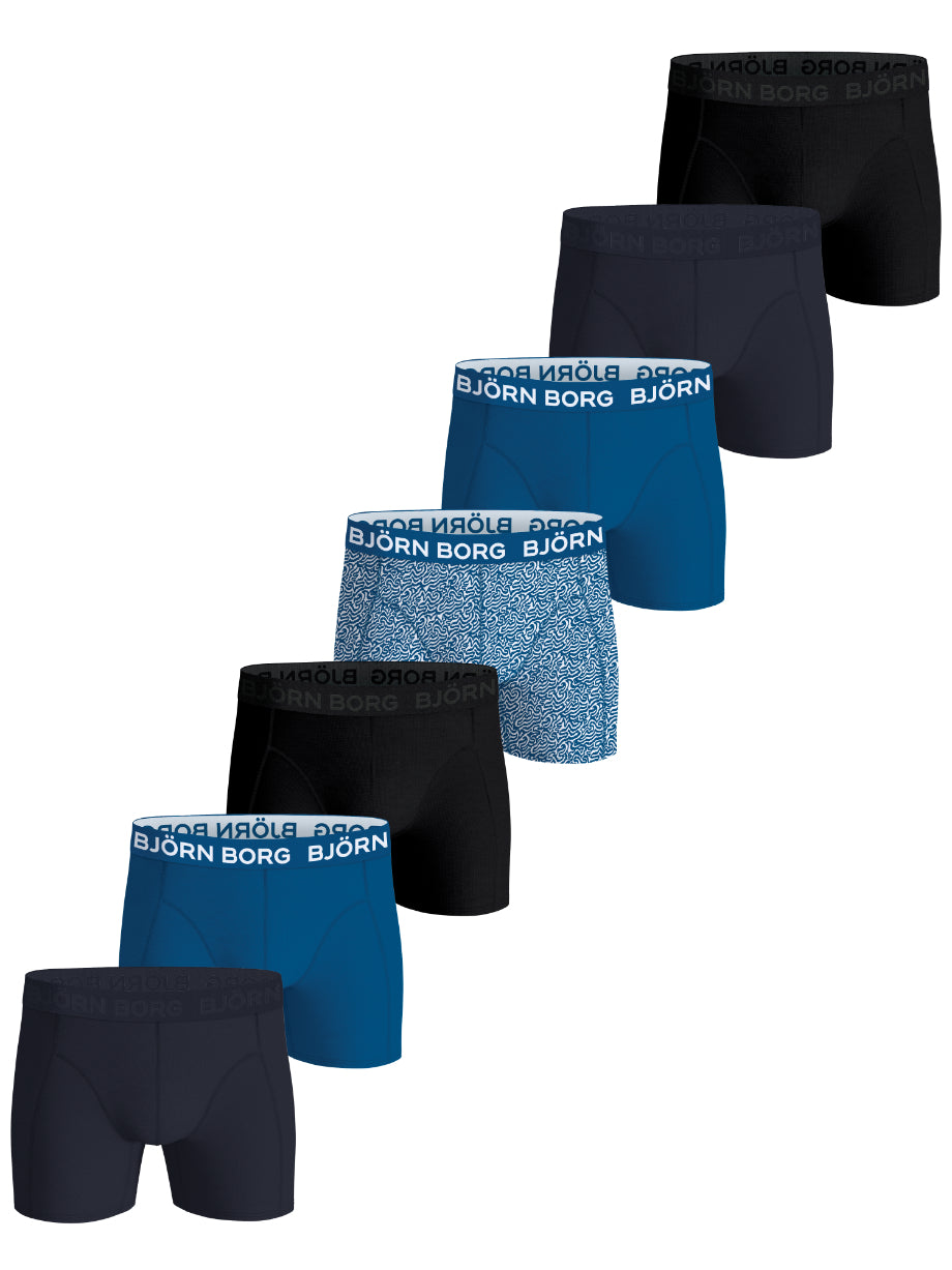 BJÖRN BORG Cotton Stretch Boxer 7p Multipack 1