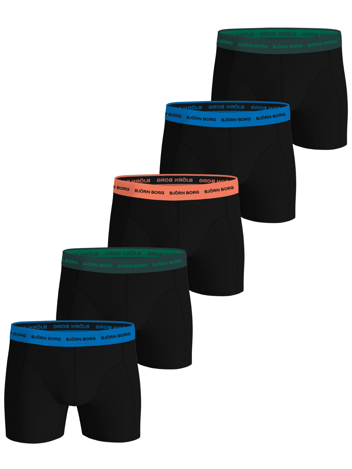 BJÖRN BORG Cotton Stretch Boxer 5p Multipack 1