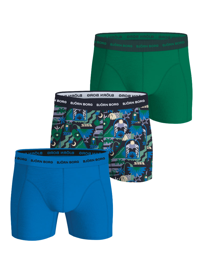 BJÖRN BORG Cotton Stretch Boxer 3p Multipack 4