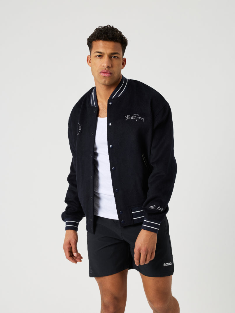 BJÖRN BORG Borg Varsity Jacket Night Sky