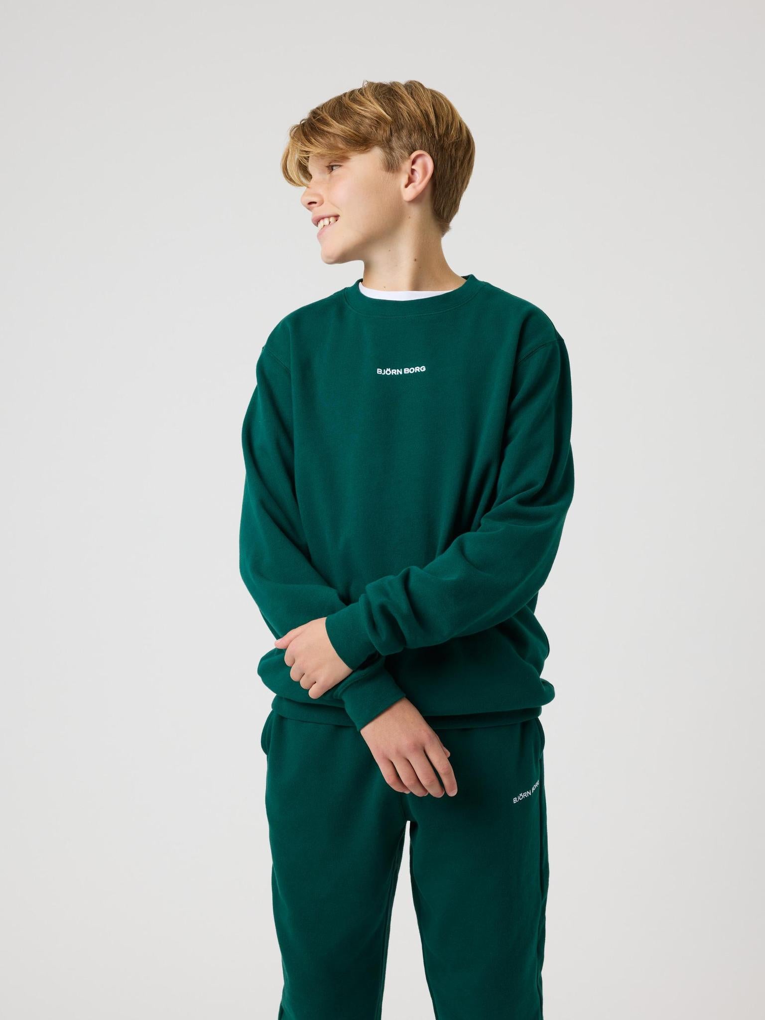 BJÖRN BORG Borg Classic Sweatshirt Rain Forest