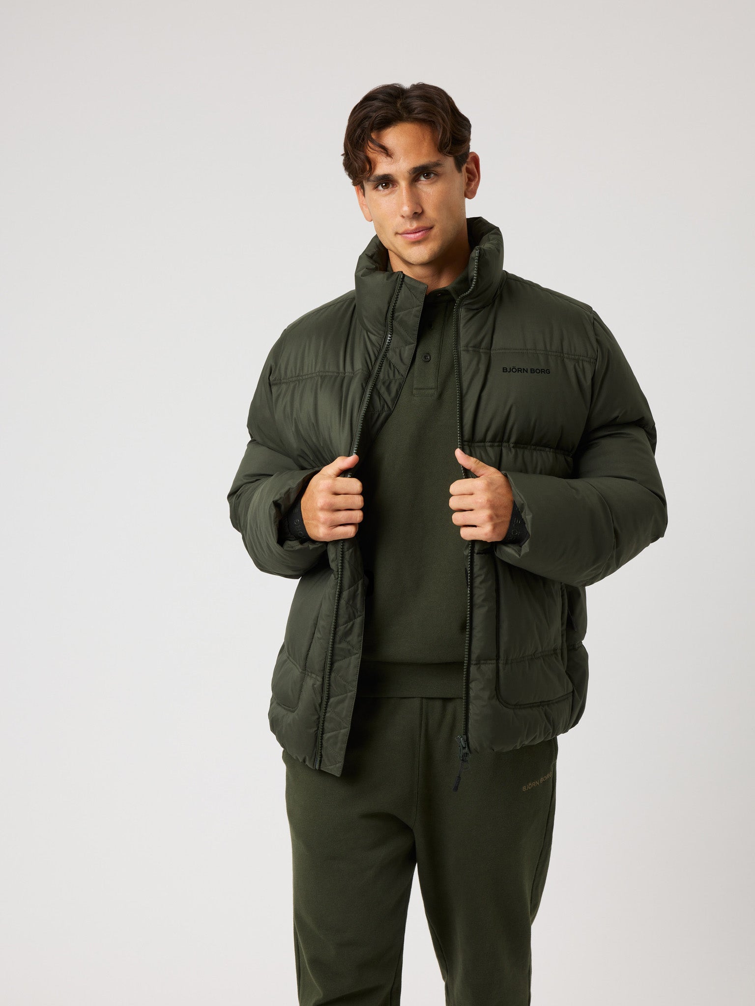 BJÖRN BORG Borg Puffer Jacket Rosin