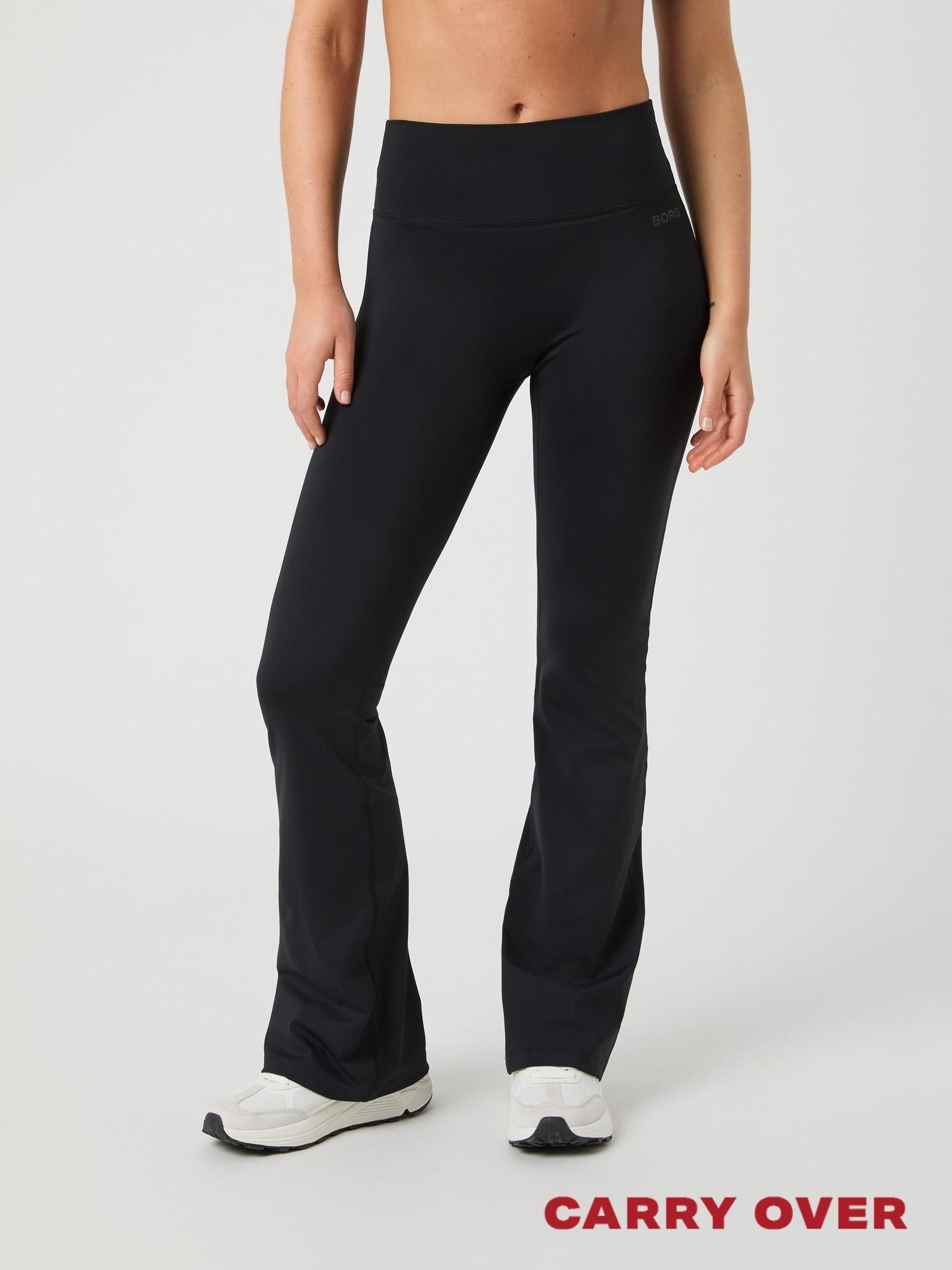 BJÖRN BORG Borg Flare Tights Regular Black Beauty