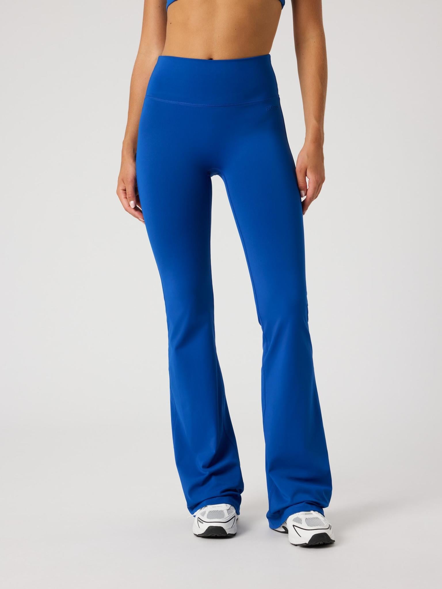 BJÖRN BORG Borg Flare Tights Regular Monaco Blue