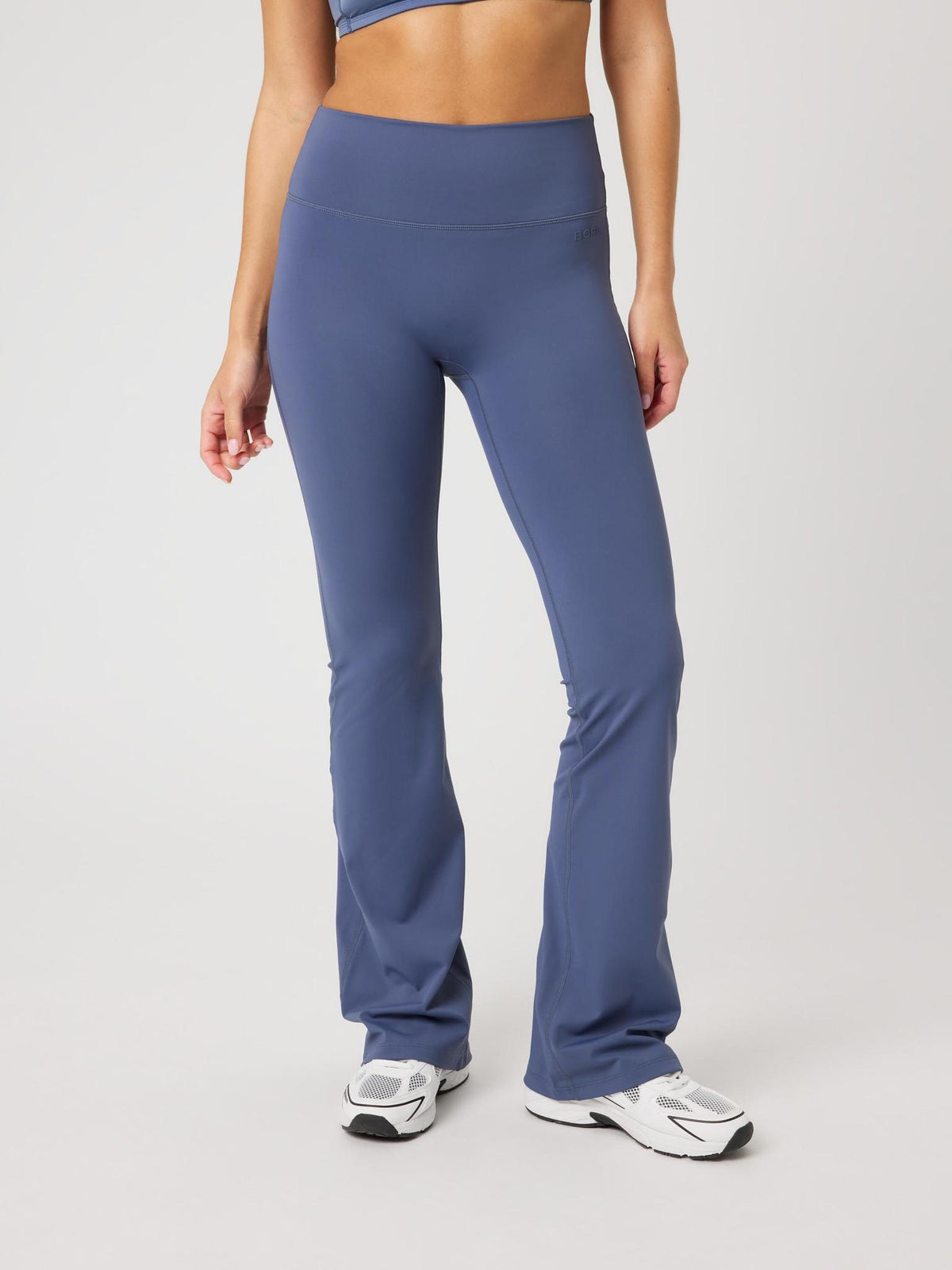 BJÖRN BORG Borg Flare Tights Regular Nightshadow Blue