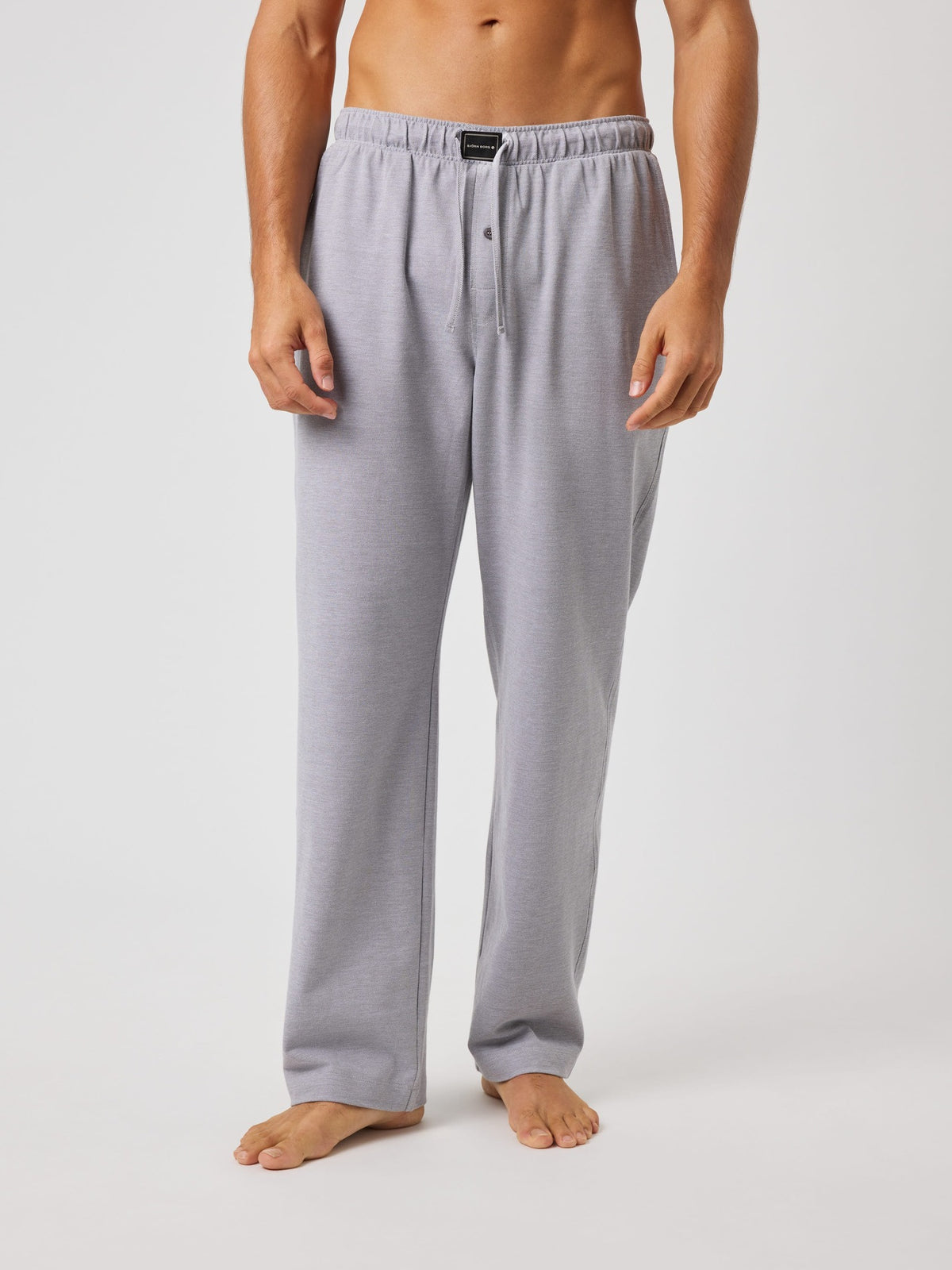 BJÖRN BORG Core Pique Pyjama Pants Charcoal Gray