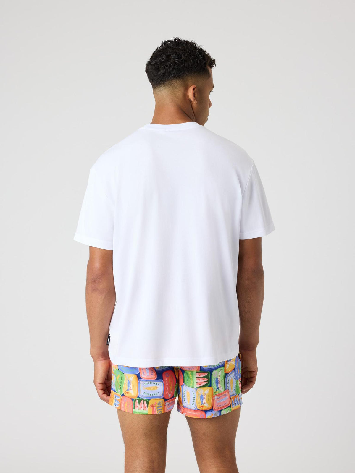 BJÖRN BORG Borg Heavy Jersey Printed T-shirt Brilliant White