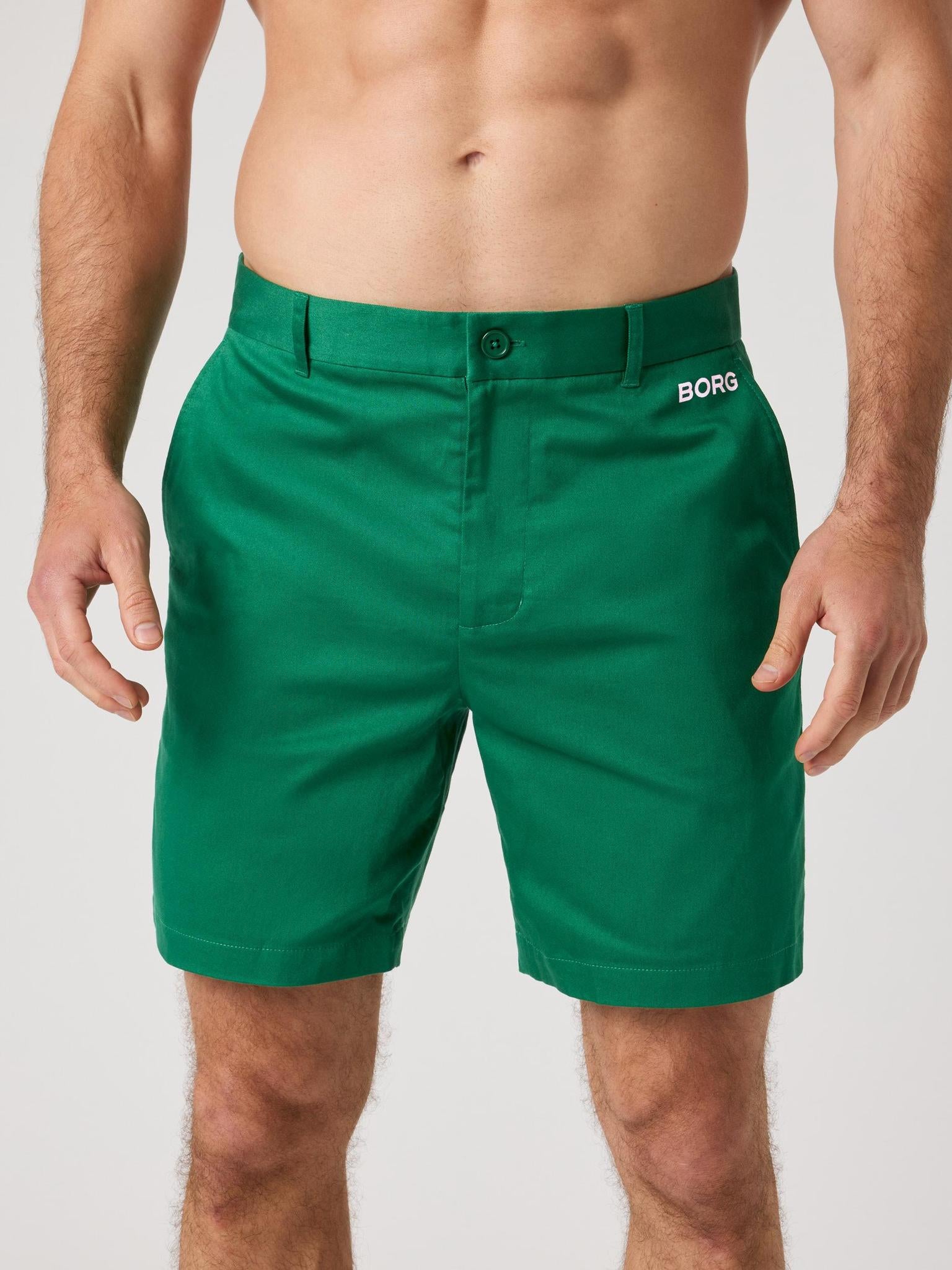 BJÖRN BORG Borg Course Chinos Shorts Verdant Green