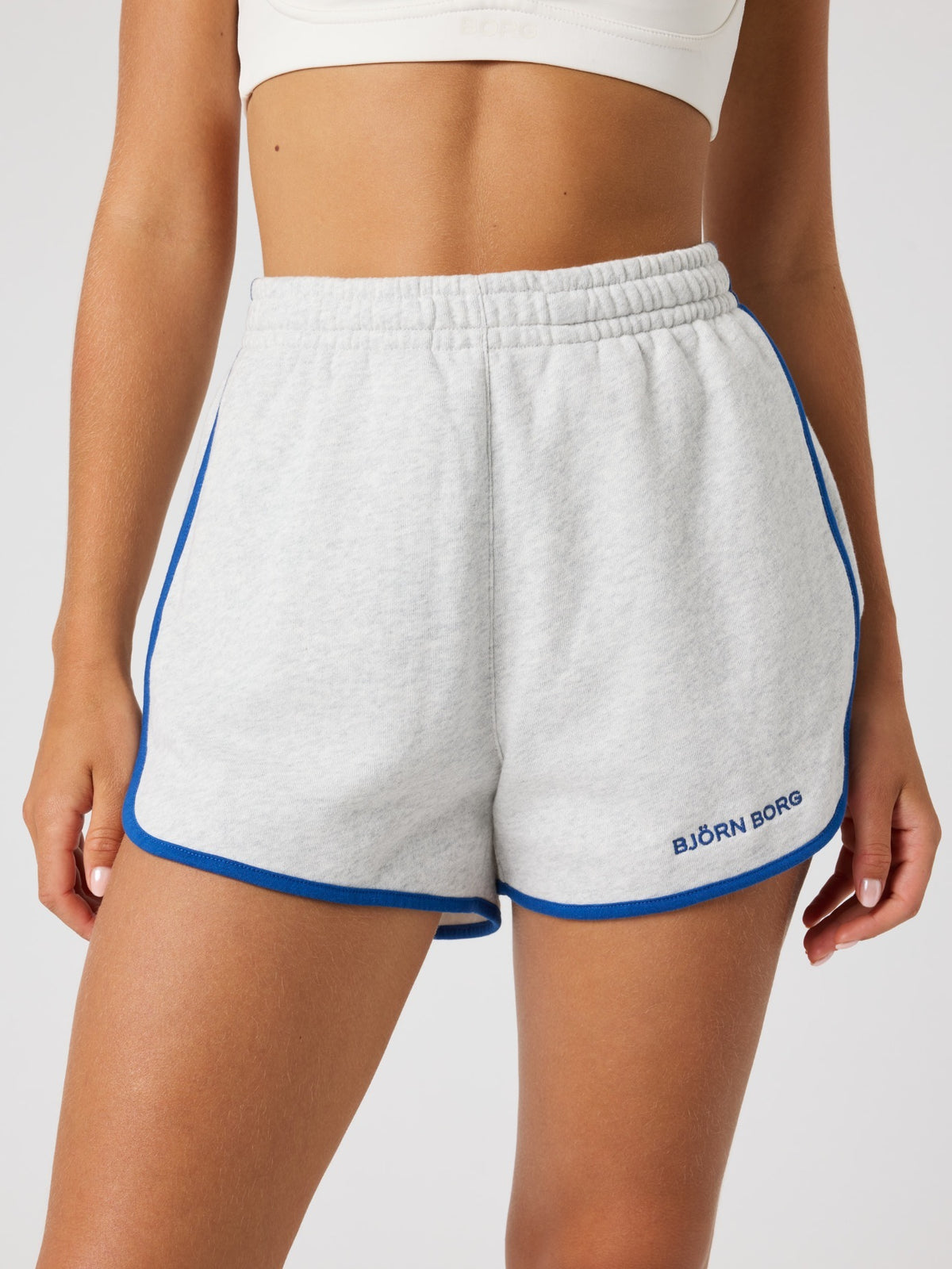 BJÖRN BORG Borg Sweatshorts Ultra Light Grey Melange
