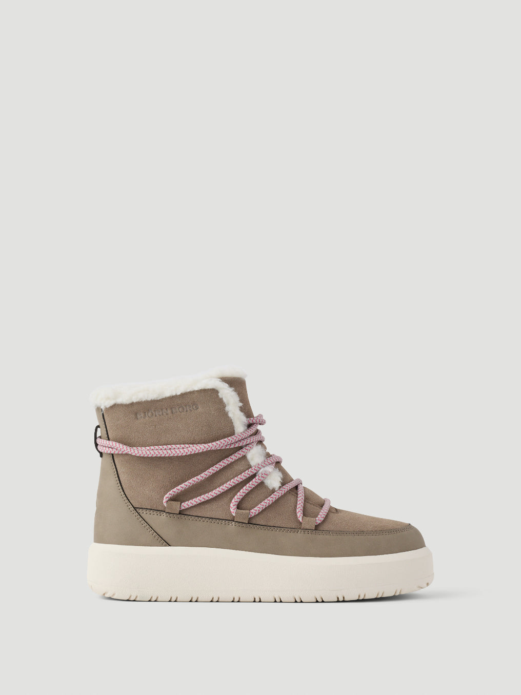 BJÖRN BORG Wooly Lace UP Taupe