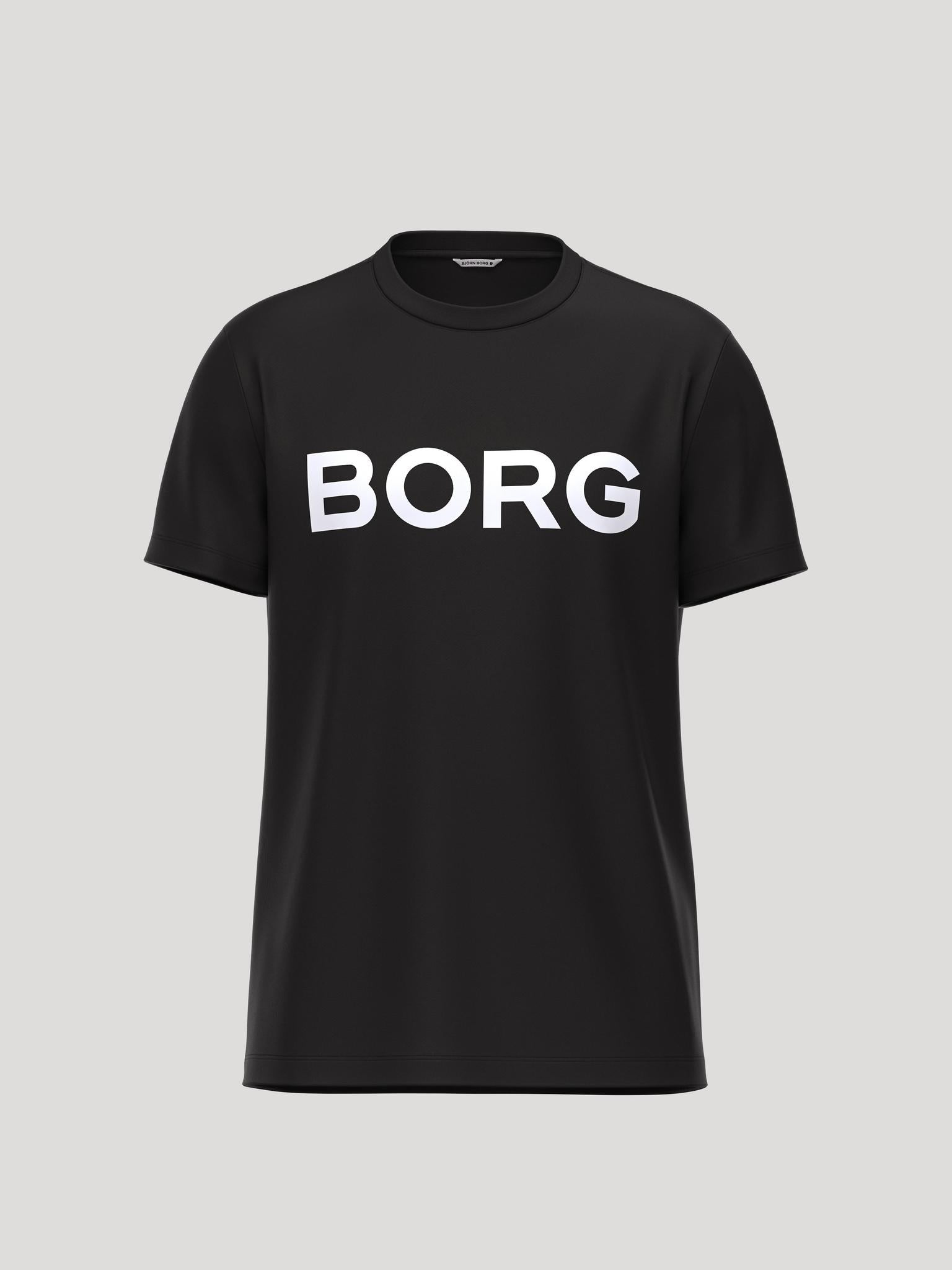 BJÖRN BORG Borg Essential 3 T-shirt Black Beauty