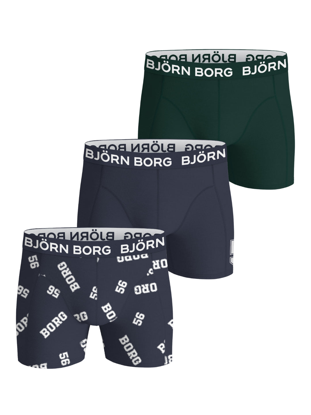 BJÖRN BORG Cotton Stretch 56 Boxer 3p Multipack 1