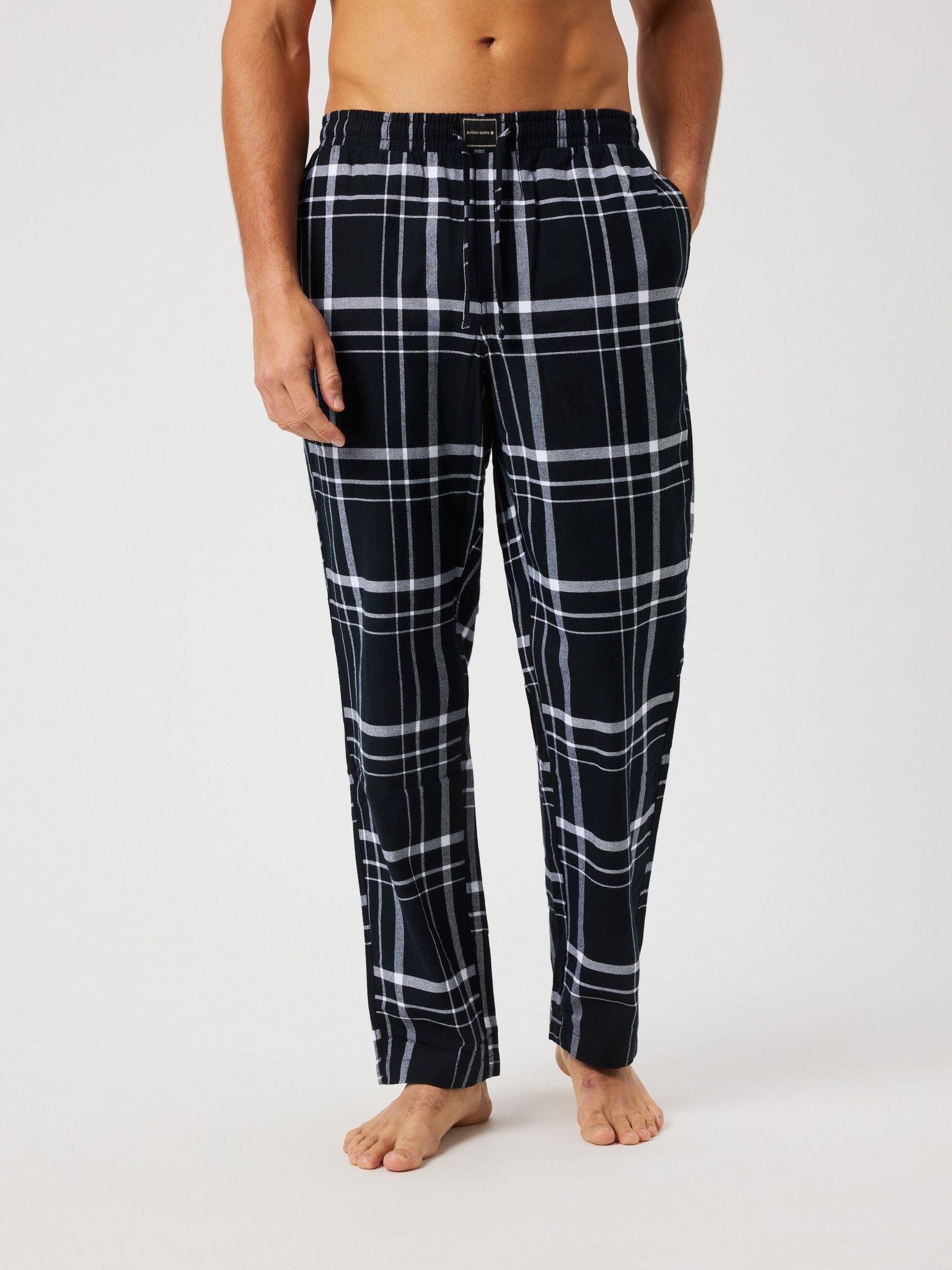 BJÖRN BORG Core Flannel Pyjama Pants BB Lounge Pattern