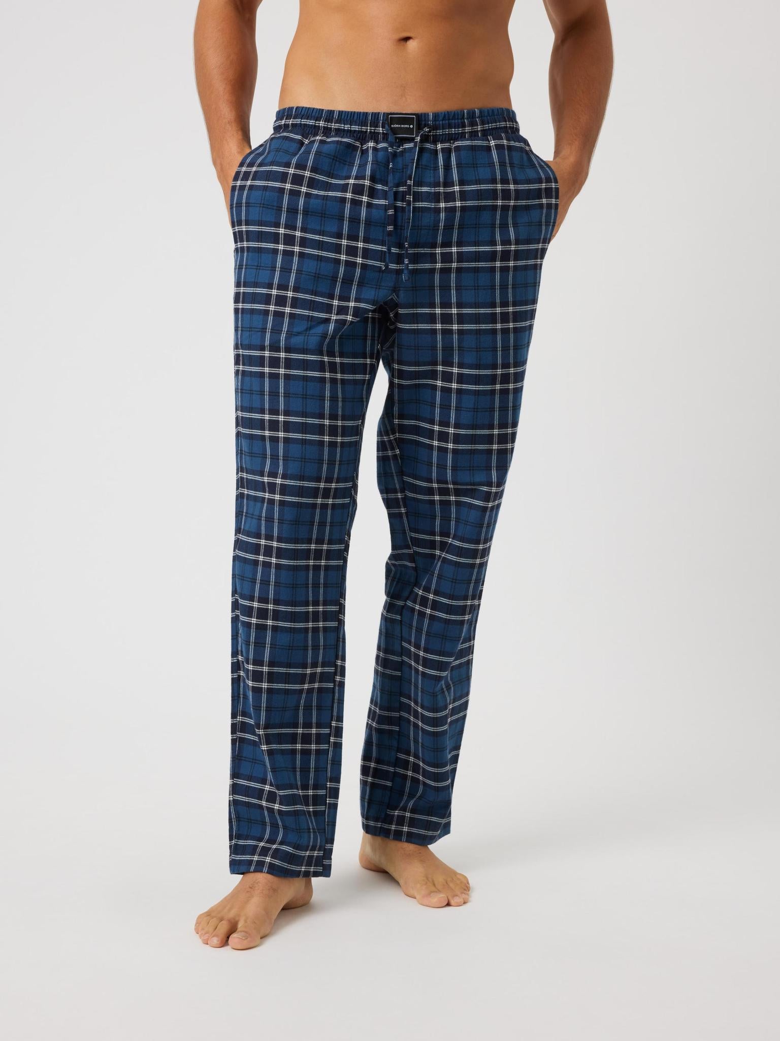 BJÖRN BORG Core Flannel Pyjama Pants BB Forest Tartan 4