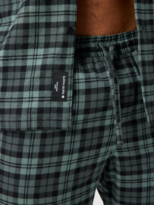 BJÖRN BORG Core Flannel Pyjama Pants BB HS Check 2
