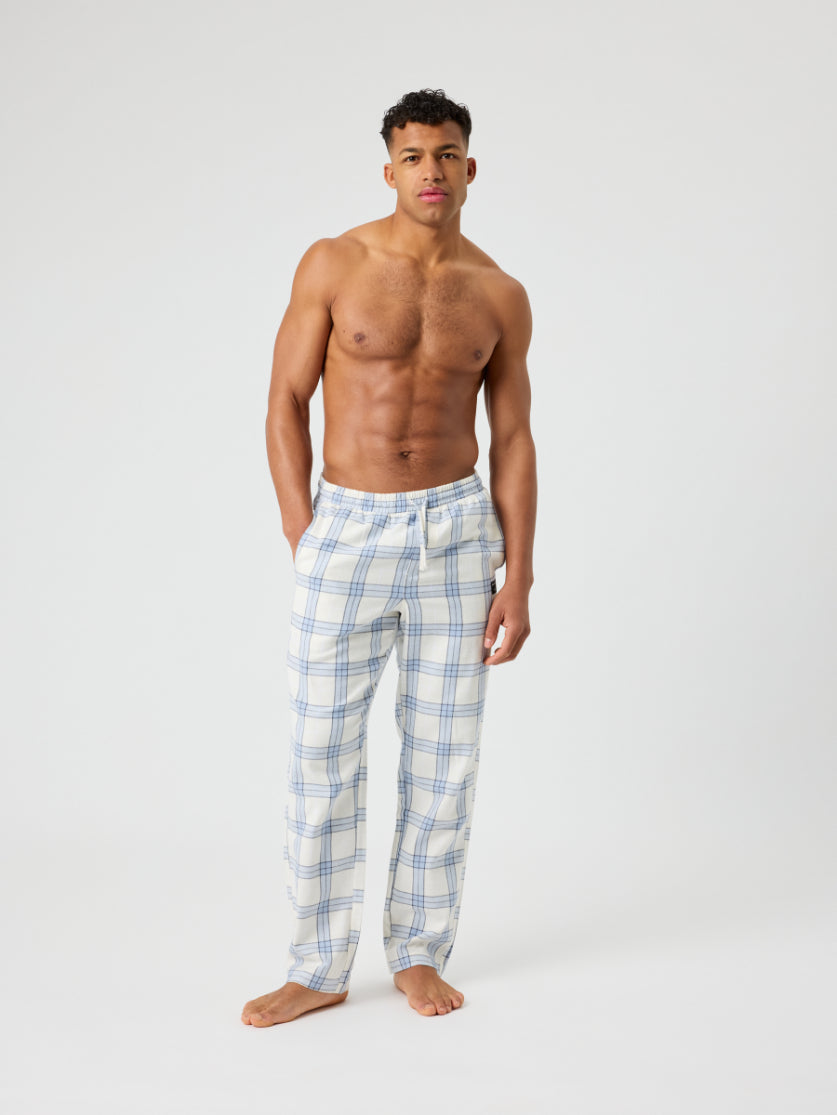 BJÖRN BORG Core Flannel Pyjama Pants BB Navy Pyjama Tartan 2 (P0928)
