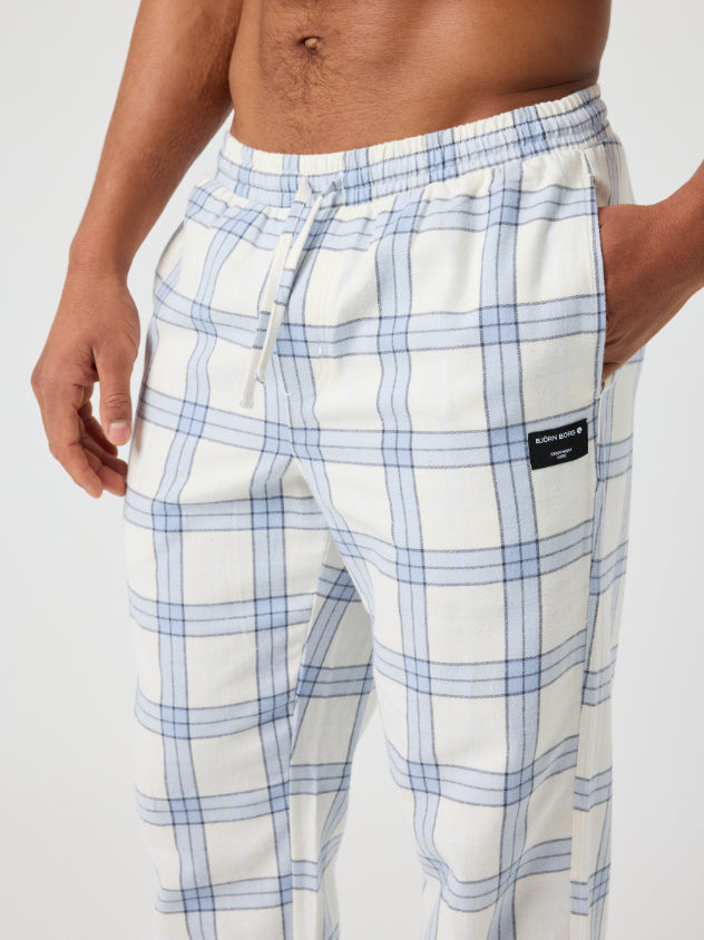 BJÖRN BORG Core Flannel Pyjama Pants BB Navy Pyjama Tartan 2 (P0928)