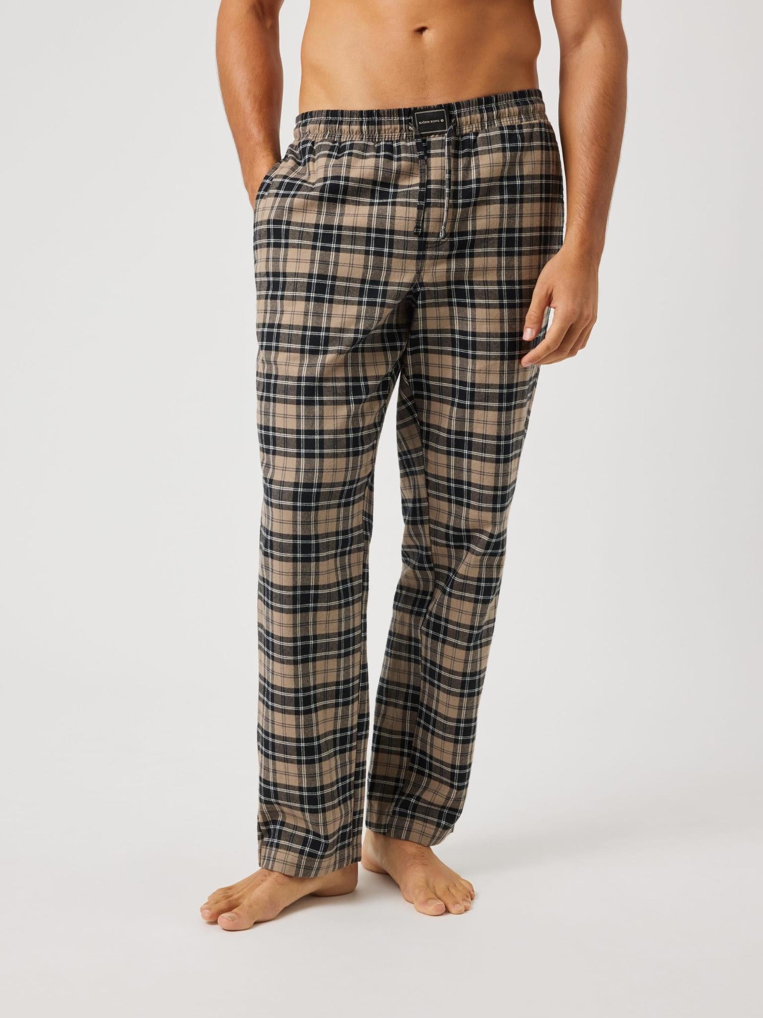 BJÖRN BORG Core Flannel Pyjama Pants BB Small Tartan 3