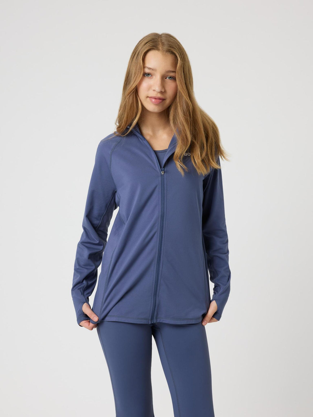 BJÖRN BORG Borg Full Zip Midlayer Nightshadow Blue