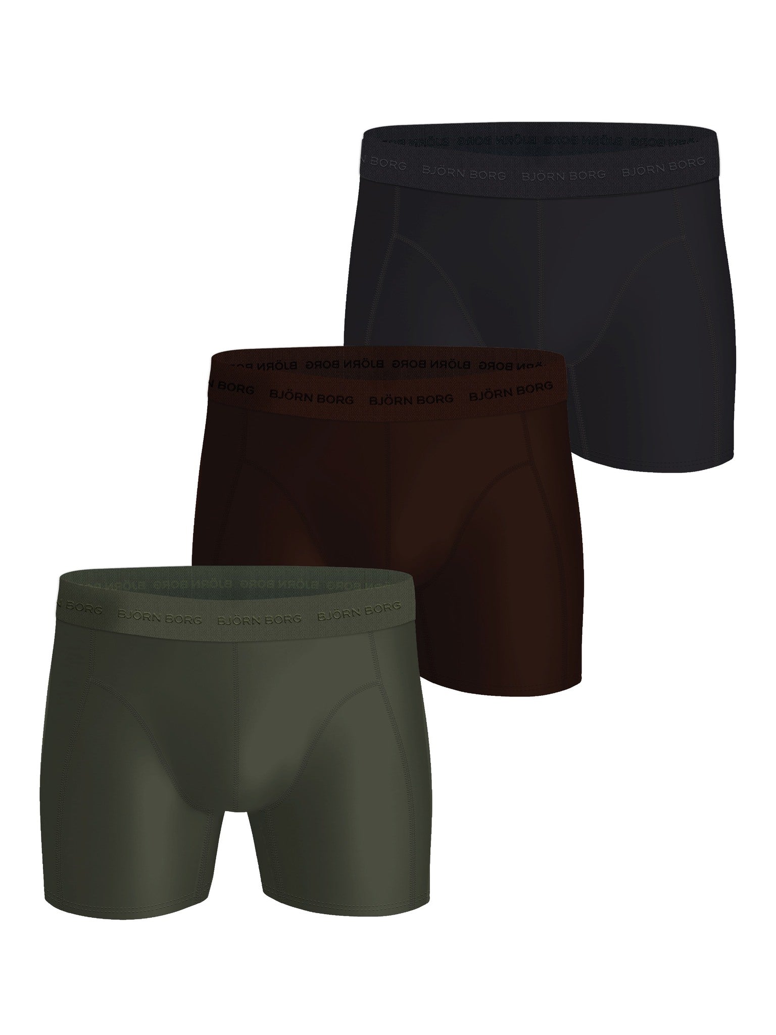 BJÖRN BORG Microfiber Boxer 3p Multipack 1
