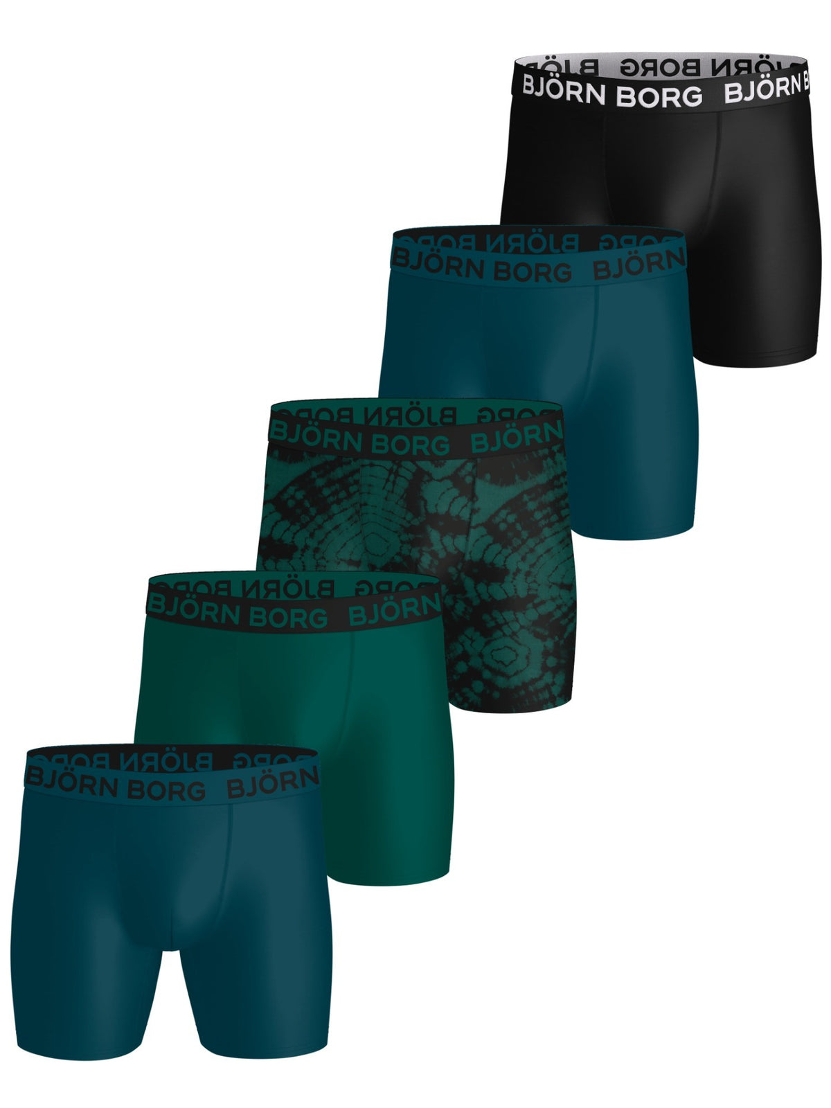 BJÖRN BORG Sports Microfiber Boxer 5p Multipack 1