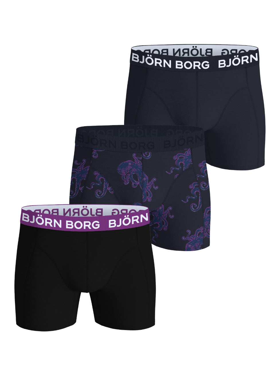 BJÖRN BORG Cotton Stretch Boxer 3p Multipack 2