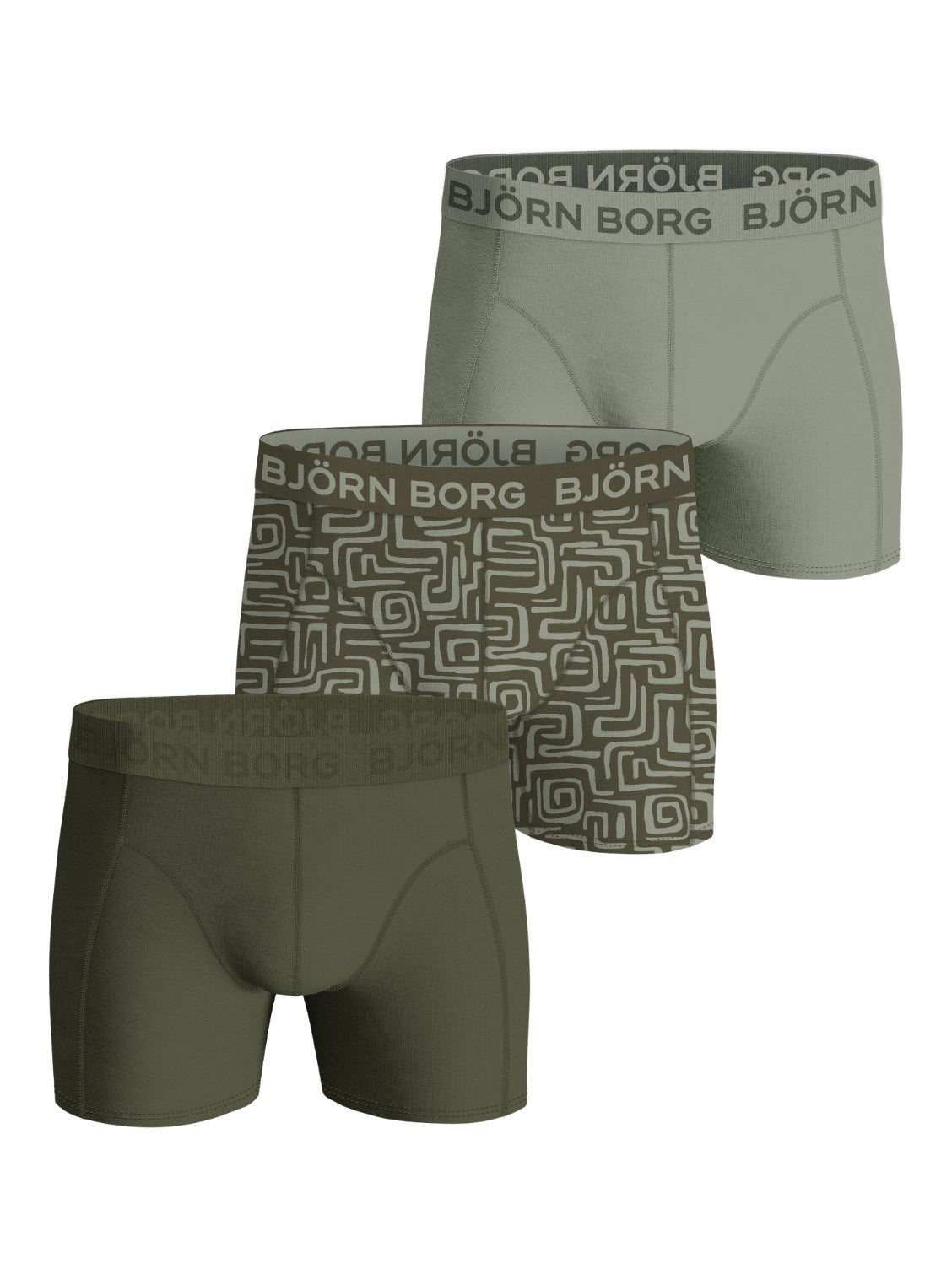 BJÖRN BORG Cotton Stretch Boxer 3p Multipack 3