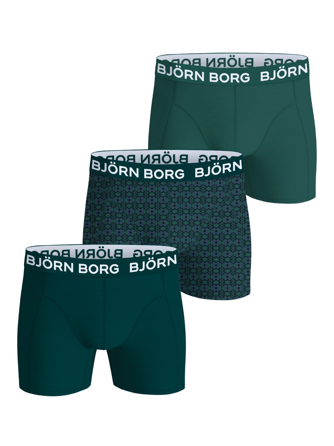 BJÖRN BORG Cotton Stretch Boxer 3p Multipack 4