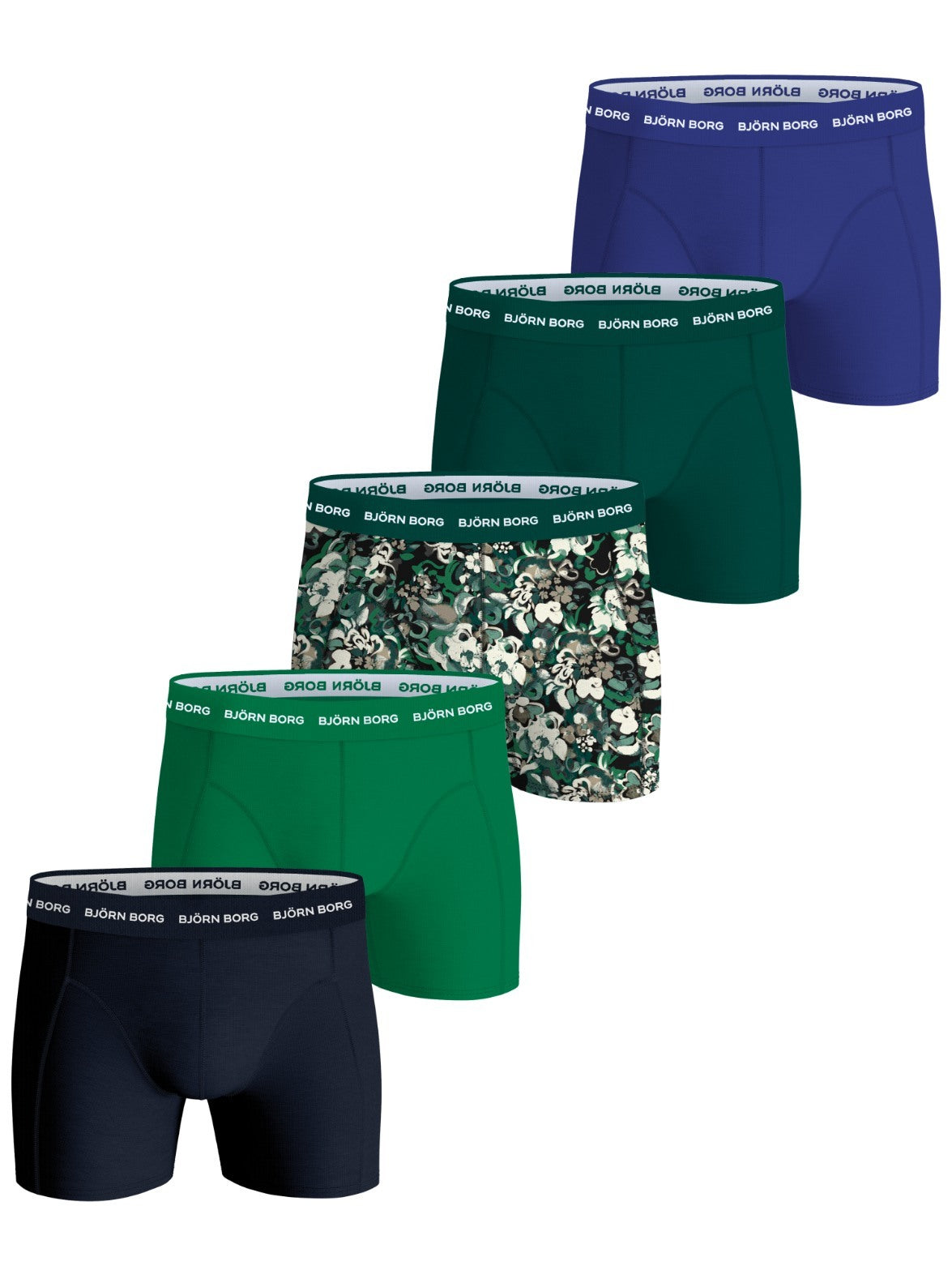 BJÖRN BORG Cotton Stretch Boxer 5p Multipack 1