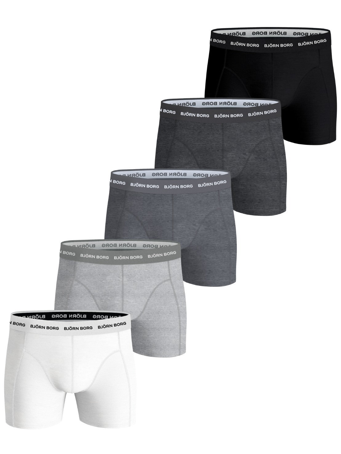 BJÖRN BORG Cotton Stretch Boxer 5p Multipack 2 (MP002)