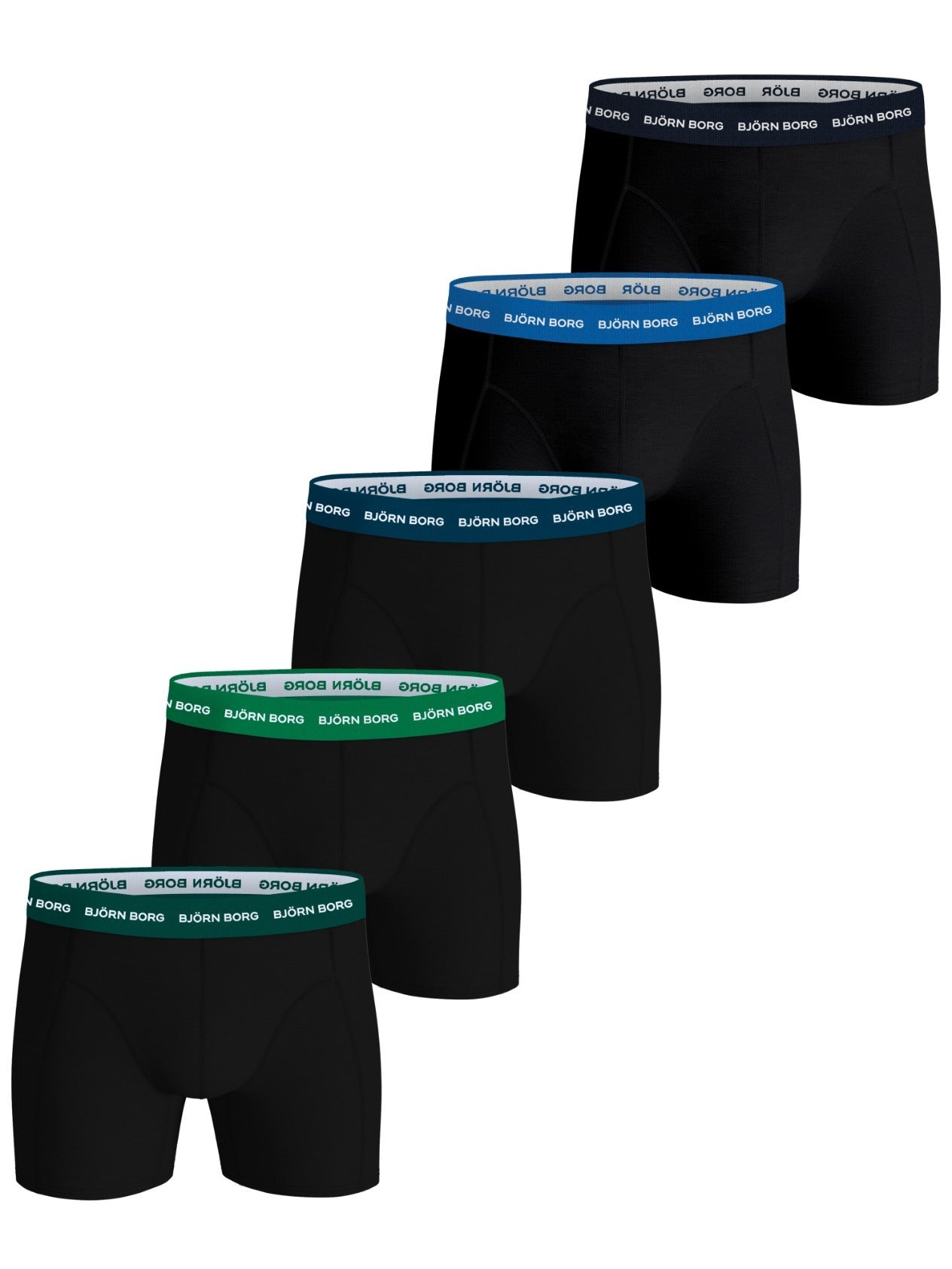 BJÖRN BORG Cotton Stretch Boxer 5p Multipack 4