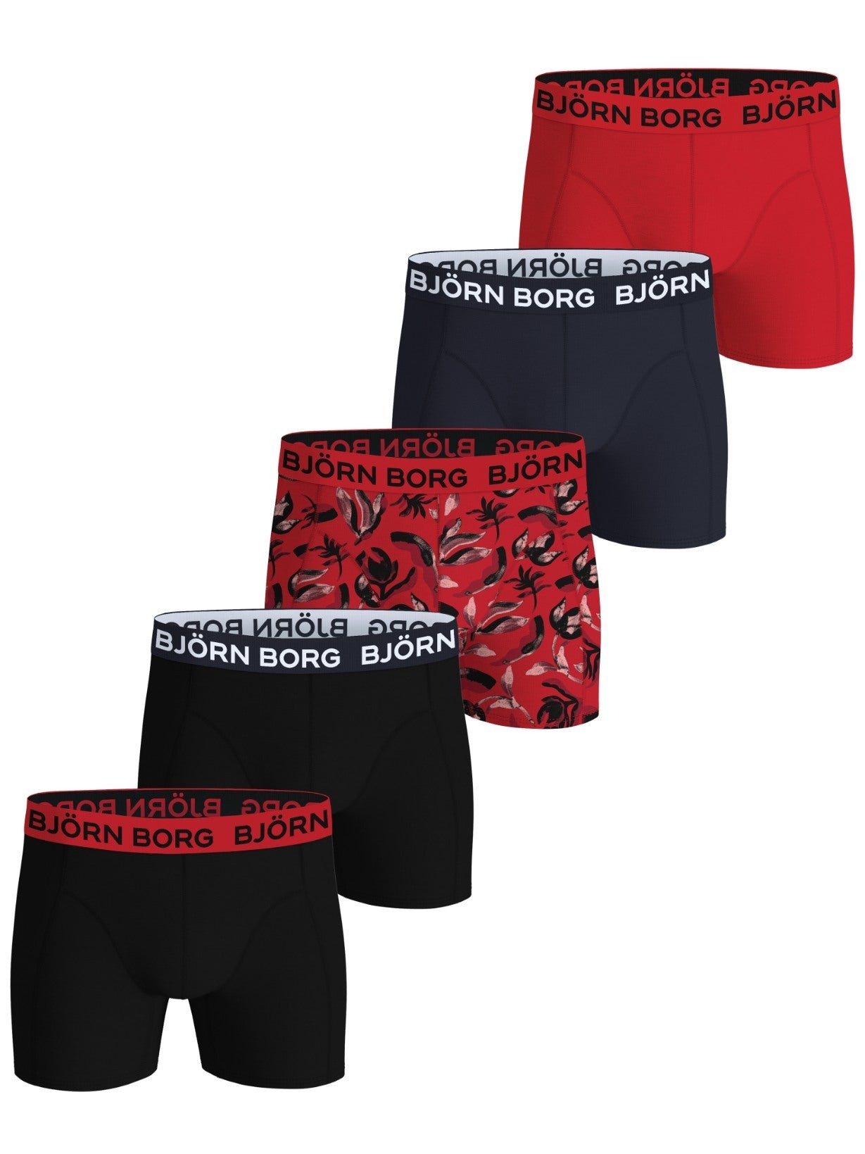 BJÖRN BORG Cotton Stretch Boxer 5p Multipack 1